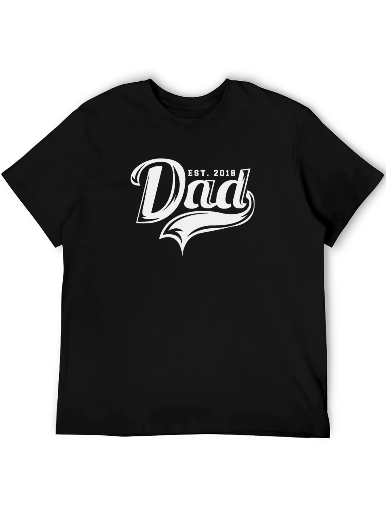 Dad Est. 2018 Graphic T-Shirt