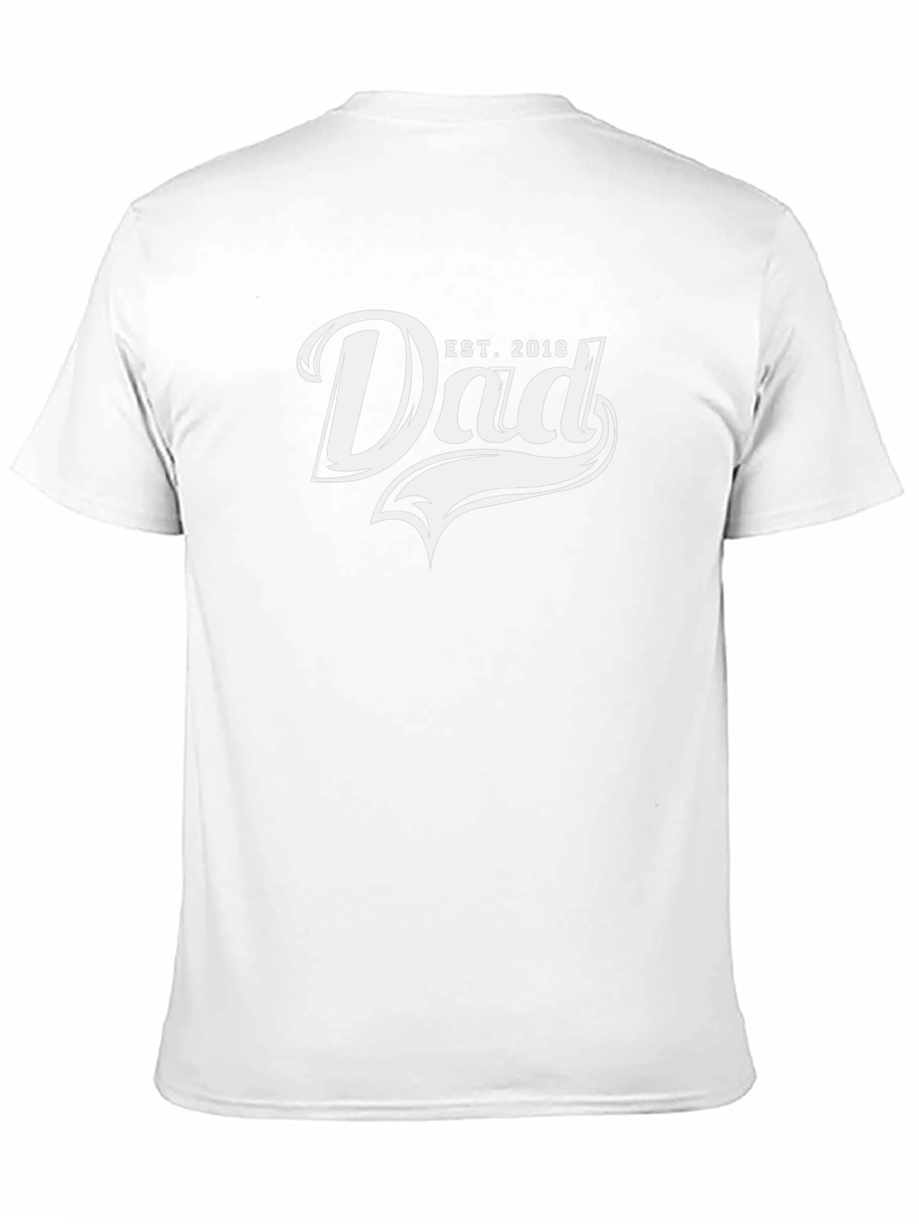 Dad Est. 2018 Graphic T-Shirt