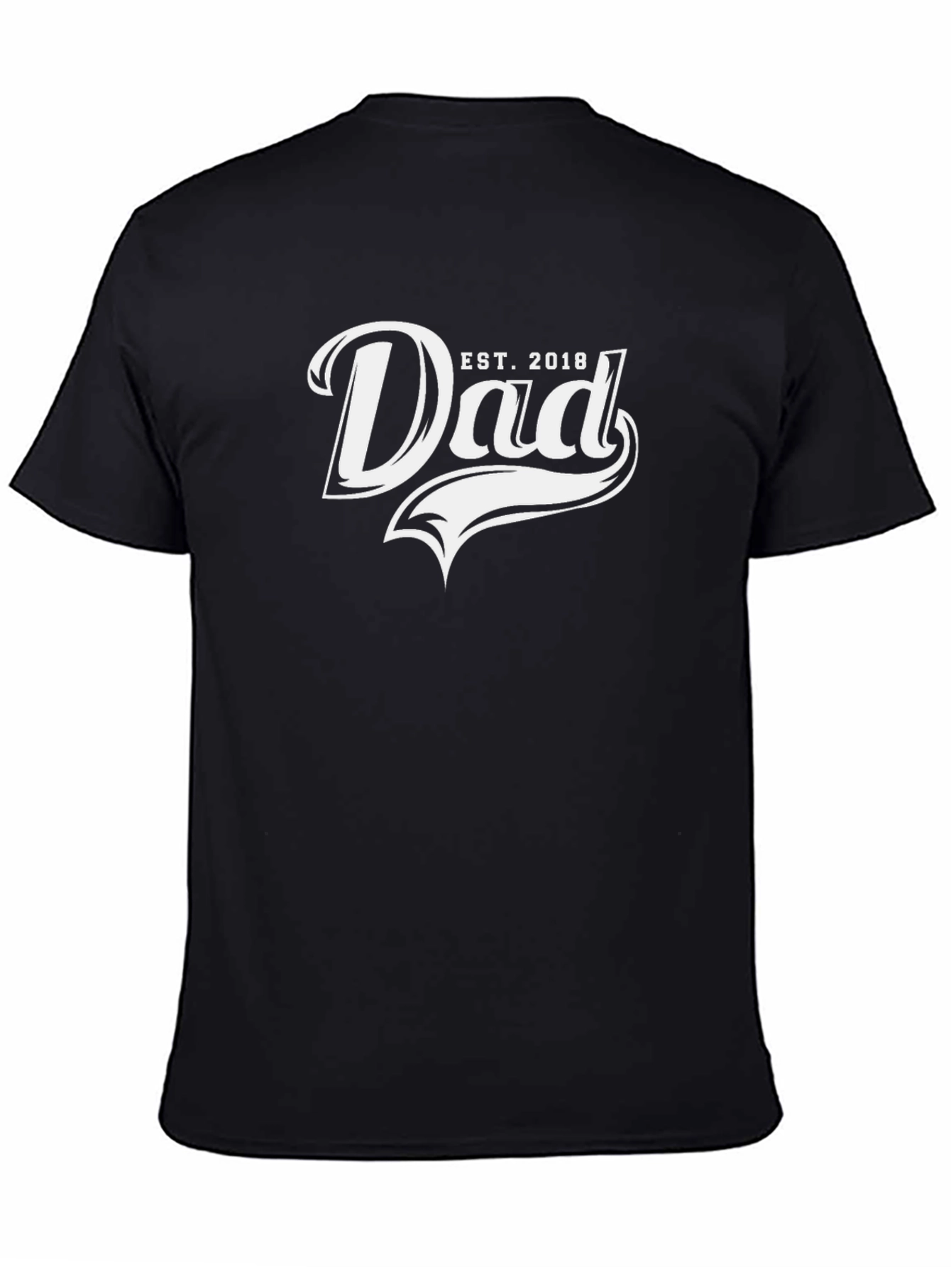 Dad Est. 2018 Graphic T-Shirt