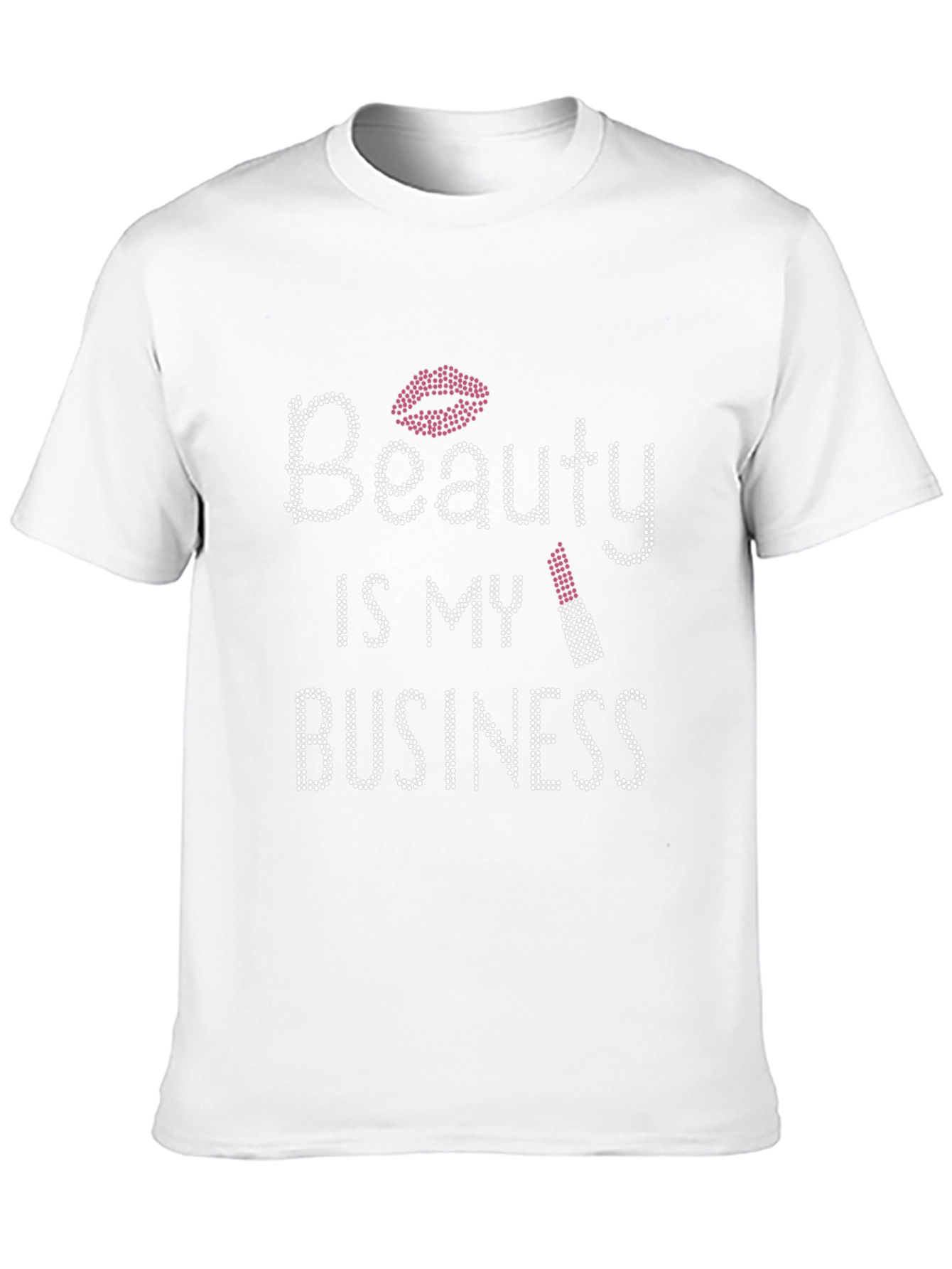 Beauty Is My Business Rhinestone T-Shirt