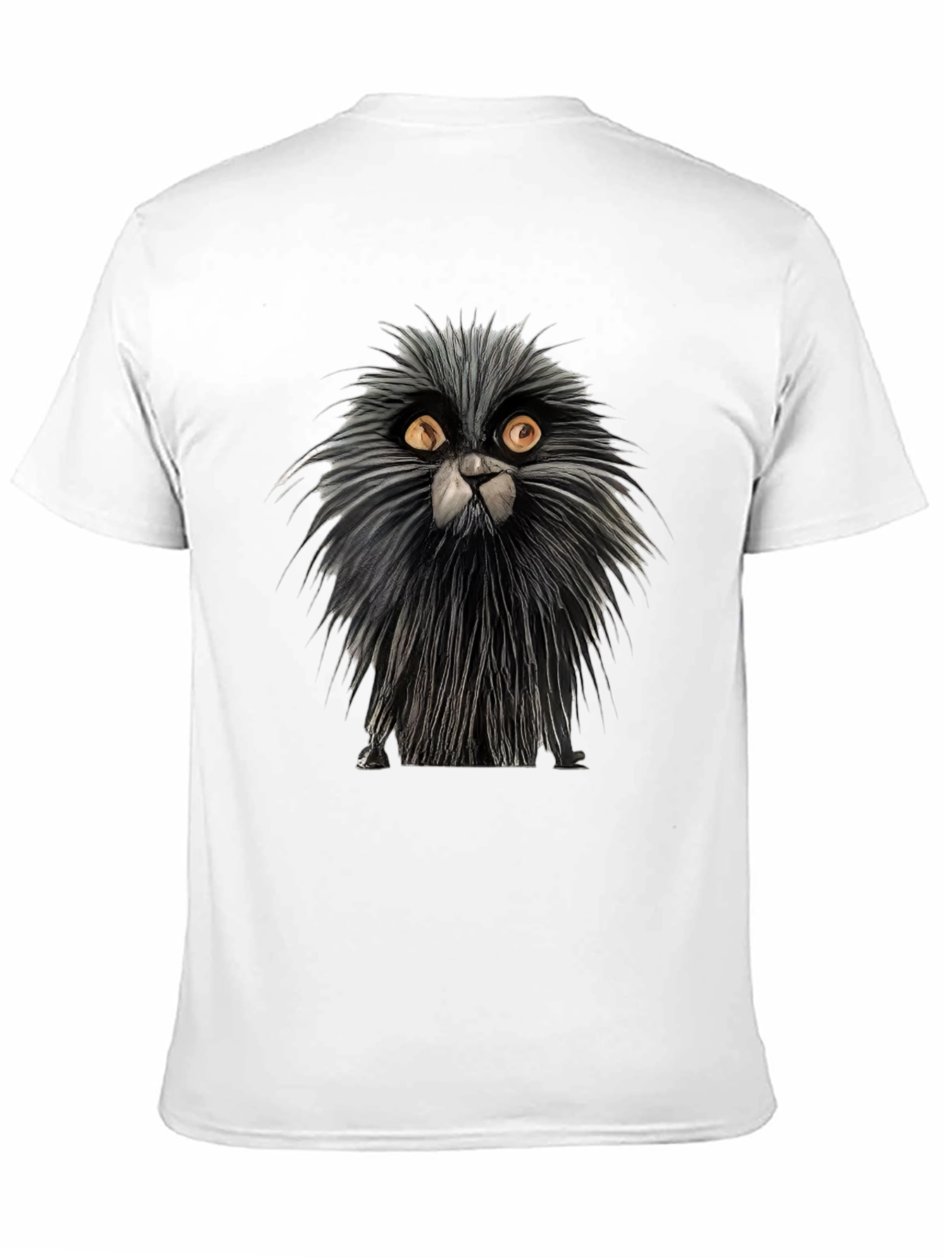 Whimsical Cat Graphic Tee - Unique Cat Lovers Shirt