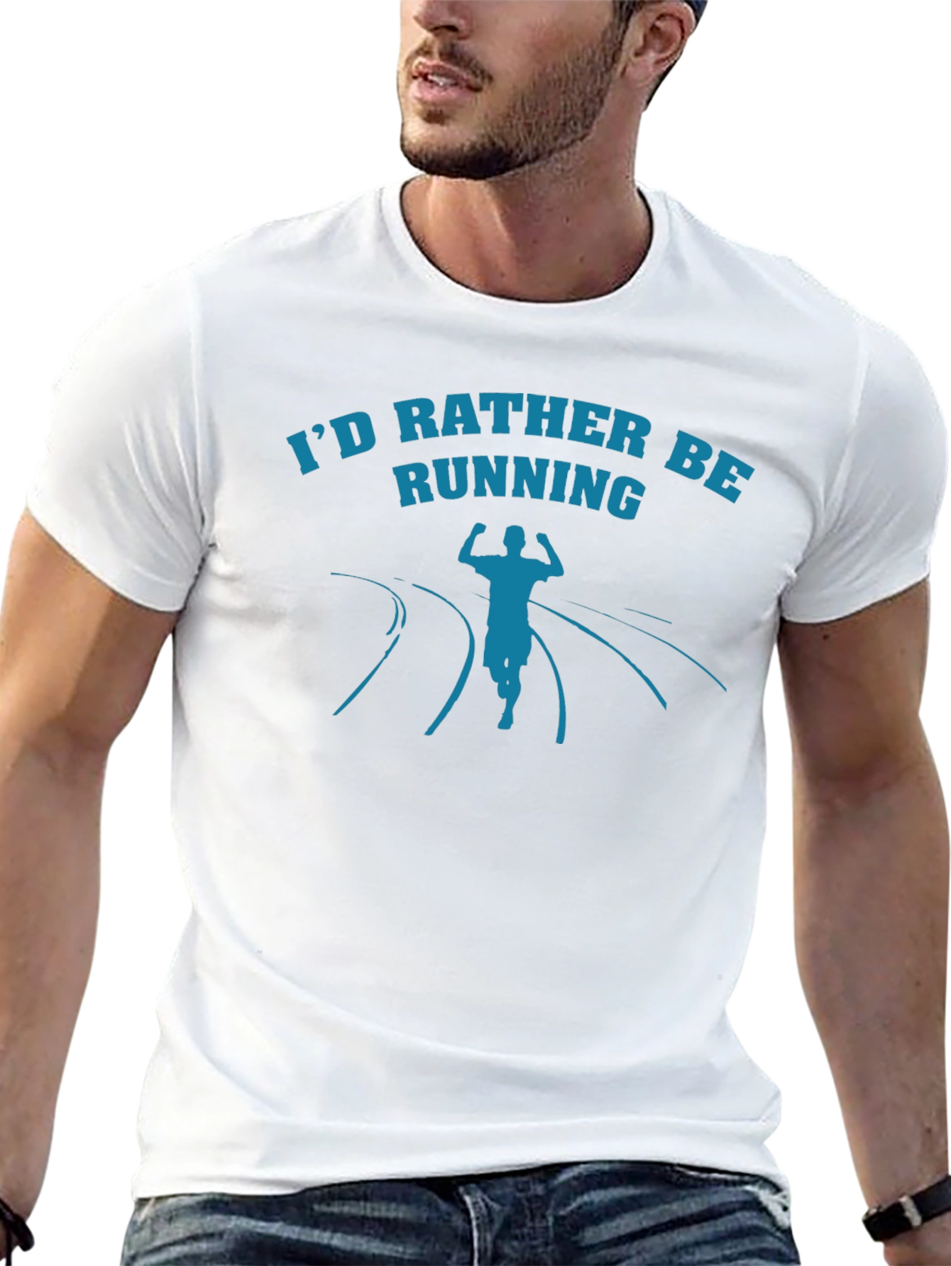 Id Rather Be Running Tee - Athletes Comfort