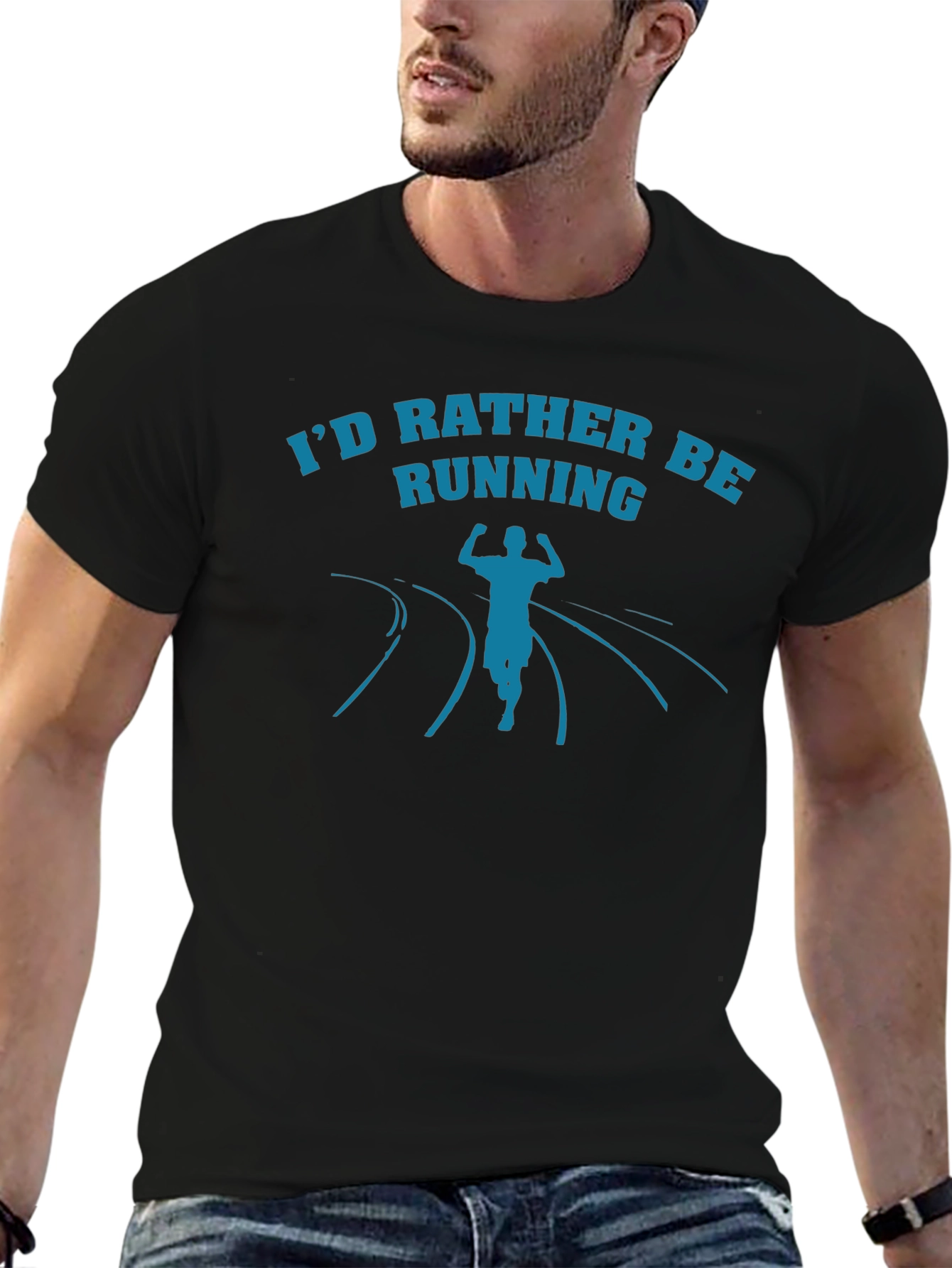 Id Rather Be Running Tee - Athletes Comfort