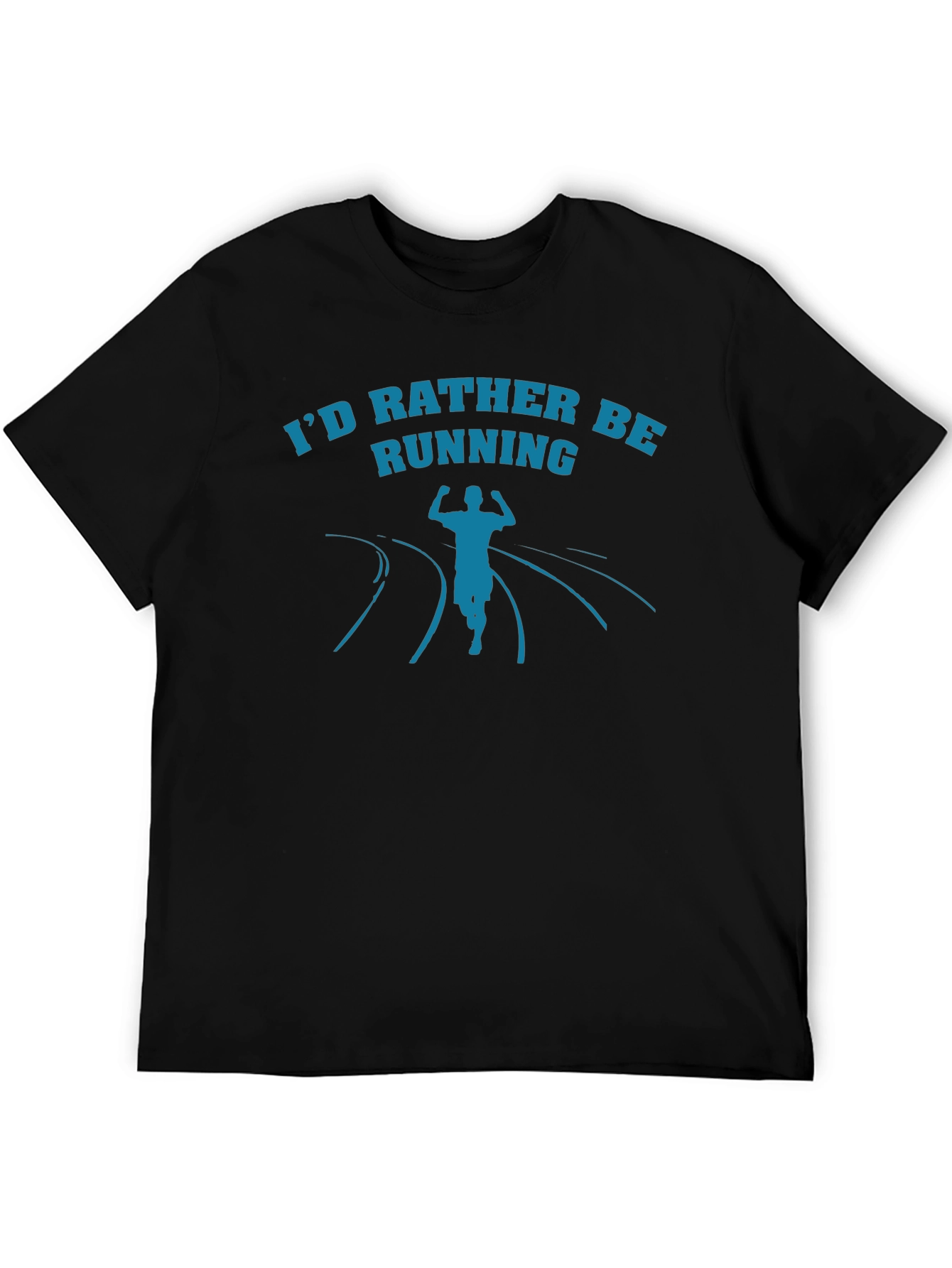 Id Rather Be Running Tee - Athletes Comfort