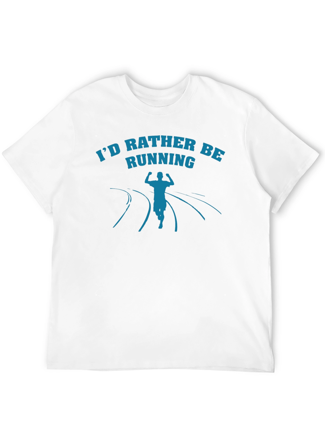 Id Rather Be Running Tee - Athletes Comfort