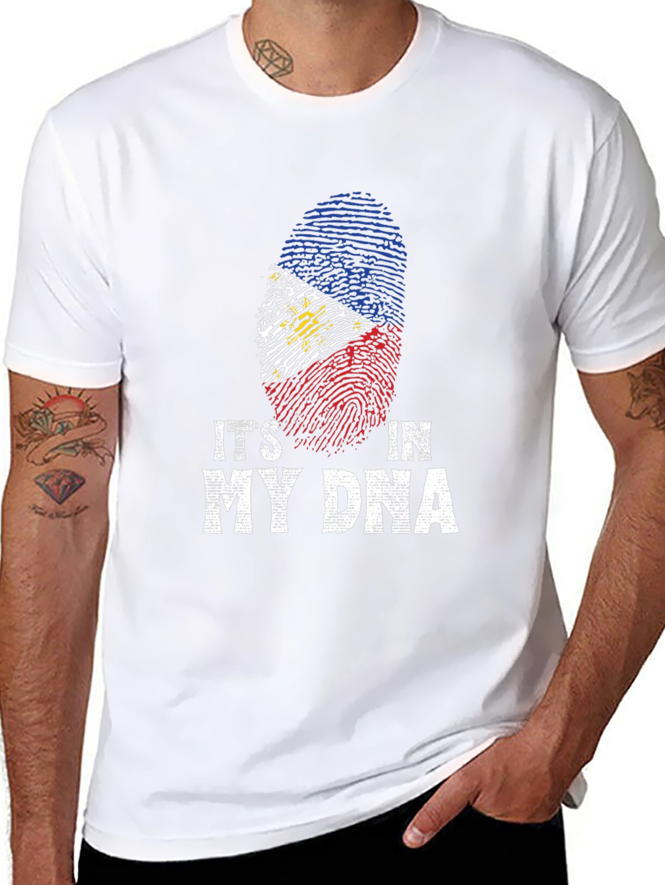 Philippine DNA Fingerprint T-Shirt