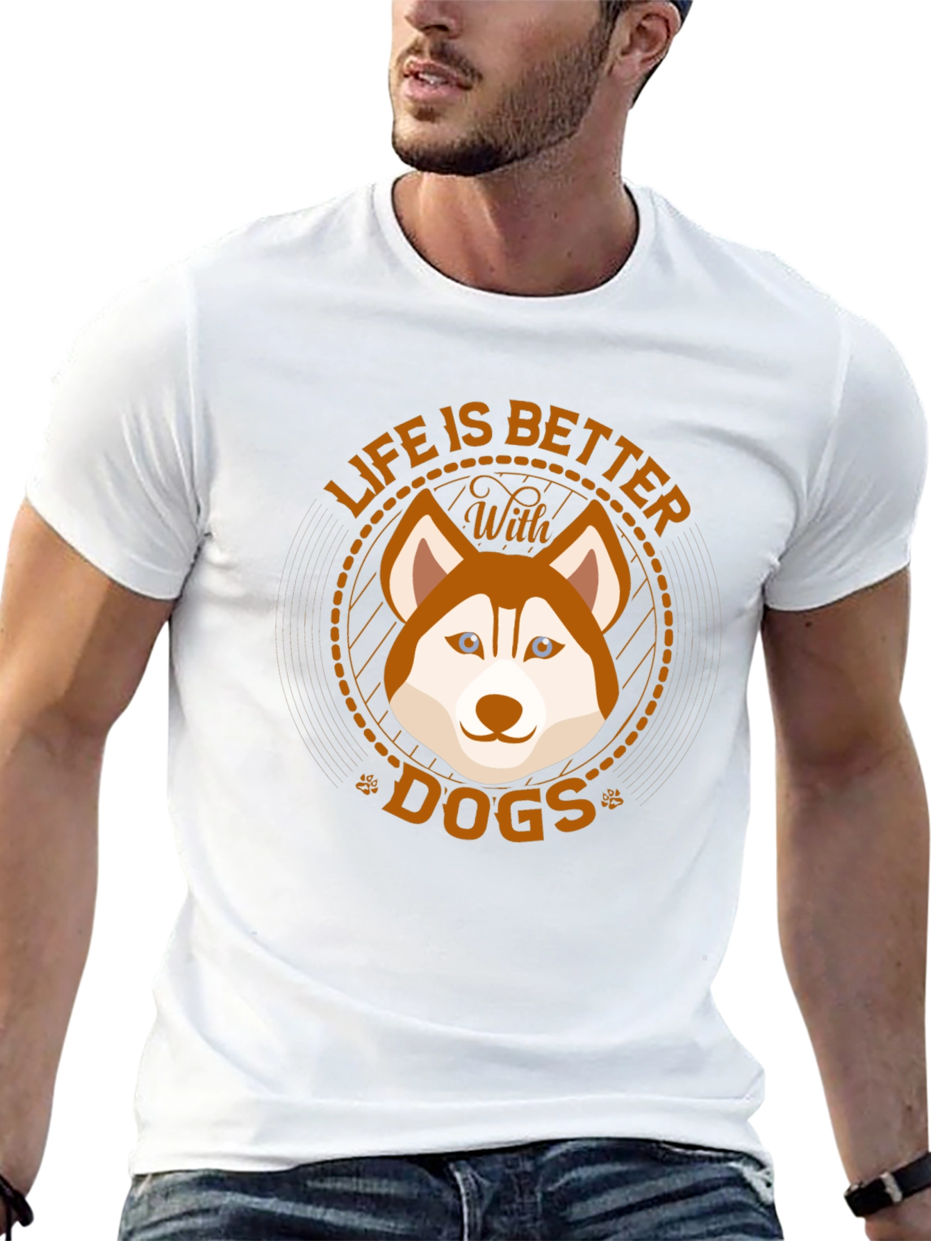 Life is Better With Dogs T-Shirt
