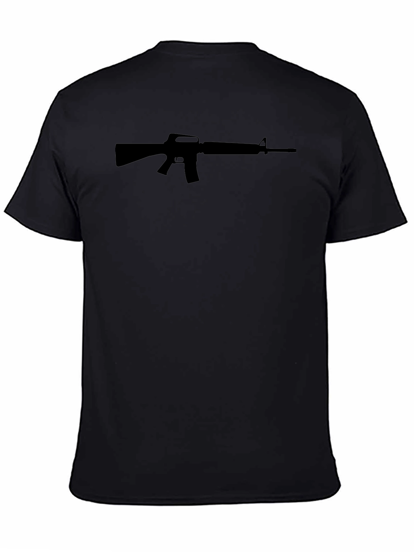 AR-15 Silhouette Tee - Bold Graphic Design
