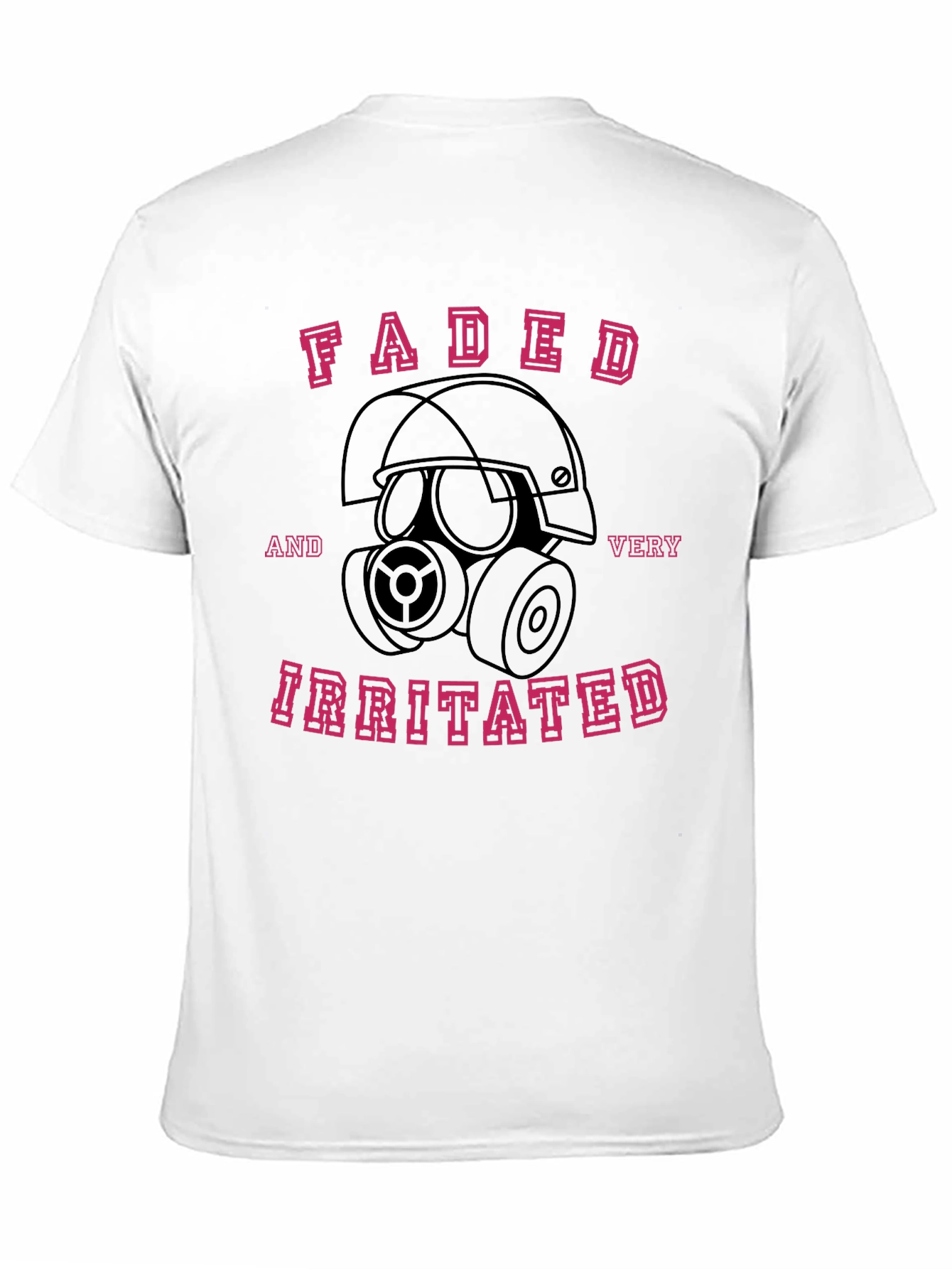Faded and Irritated Graphic T-Shirt