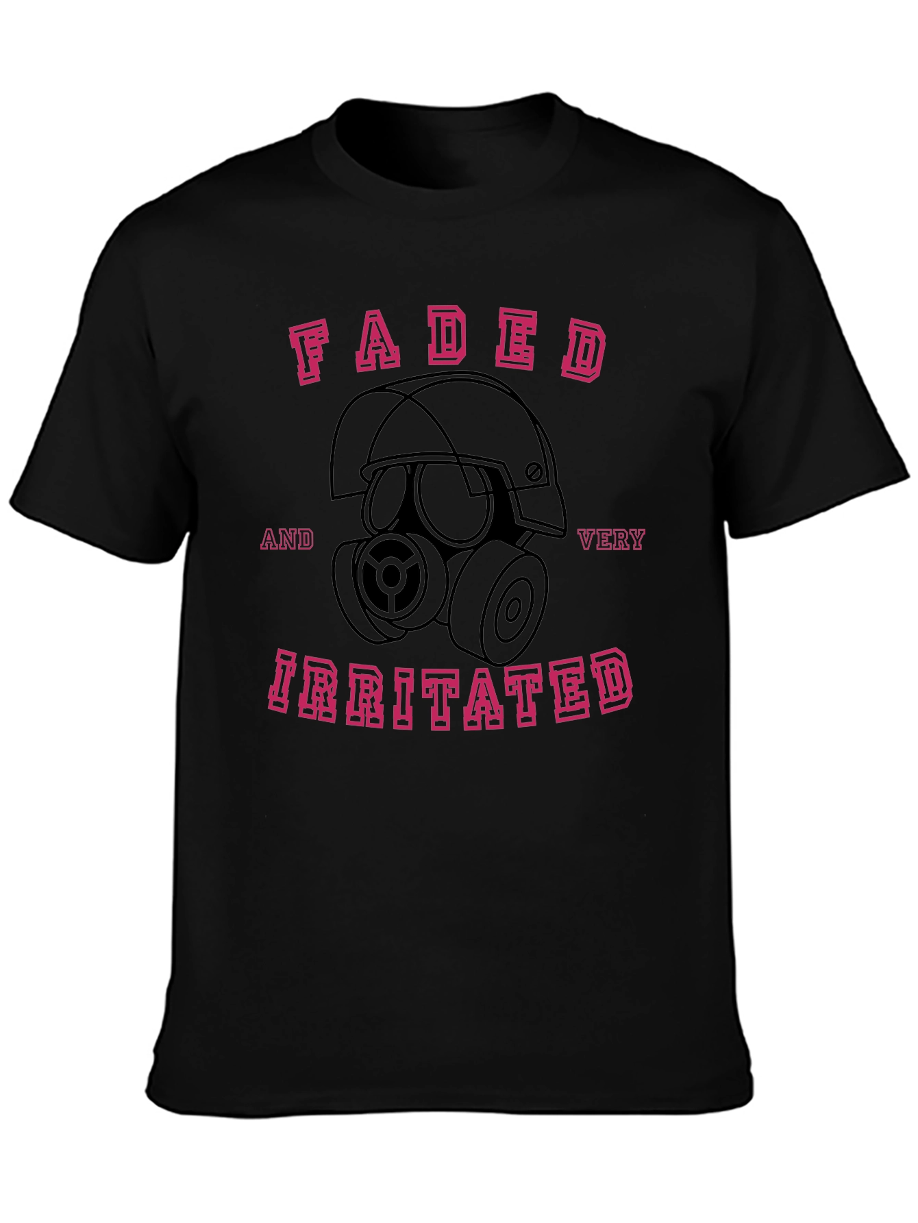 Faded and Irritated Graphic T-Shirt