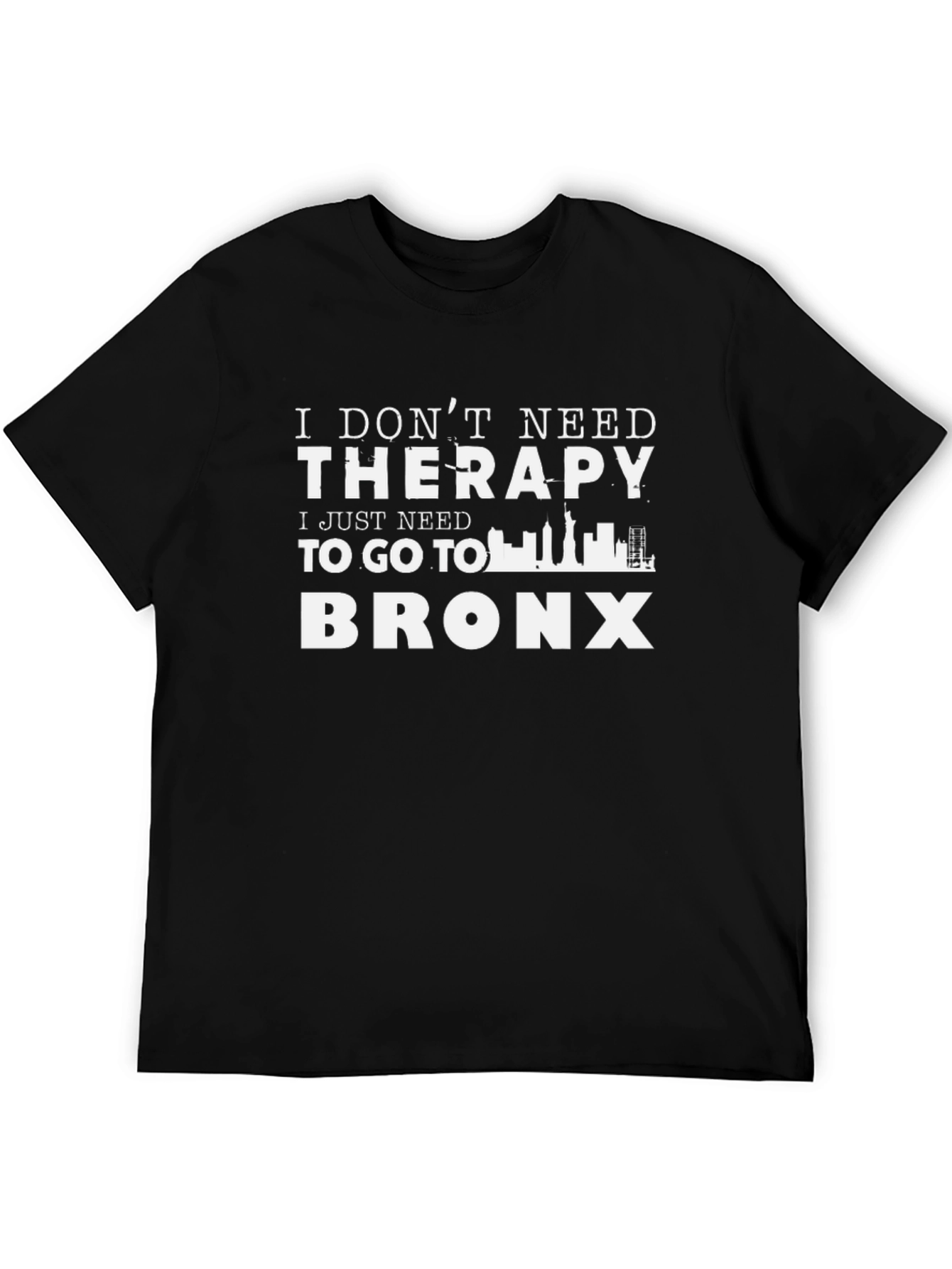 Bronx Therapy T-Shirt - Funny City Lover Tee