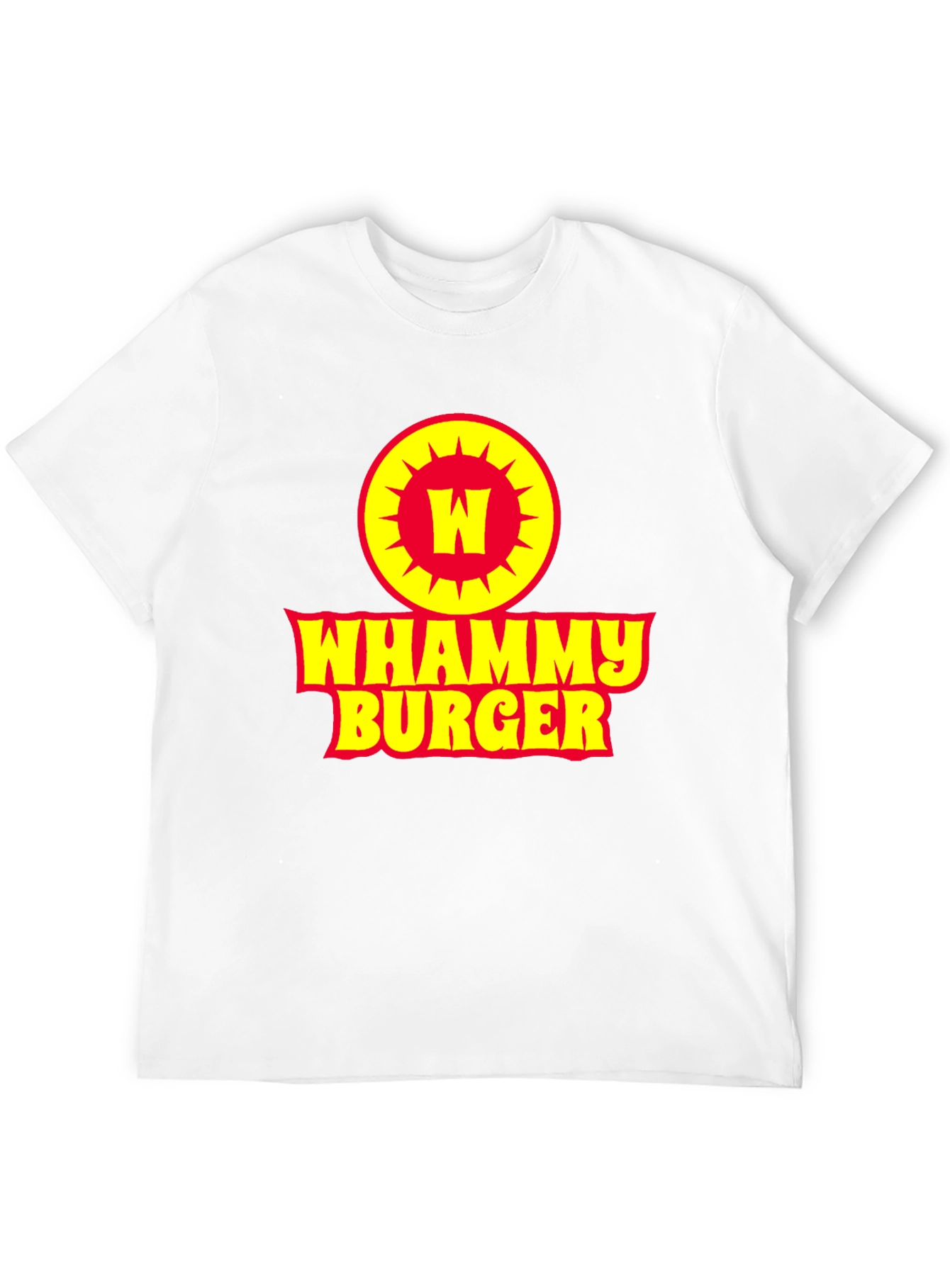 Whammy Burger Graphic Tee - Classic Retro Style
