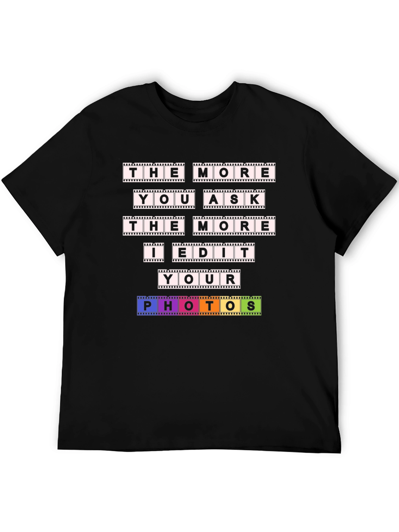 The More You Ask I Edit T-Shirt