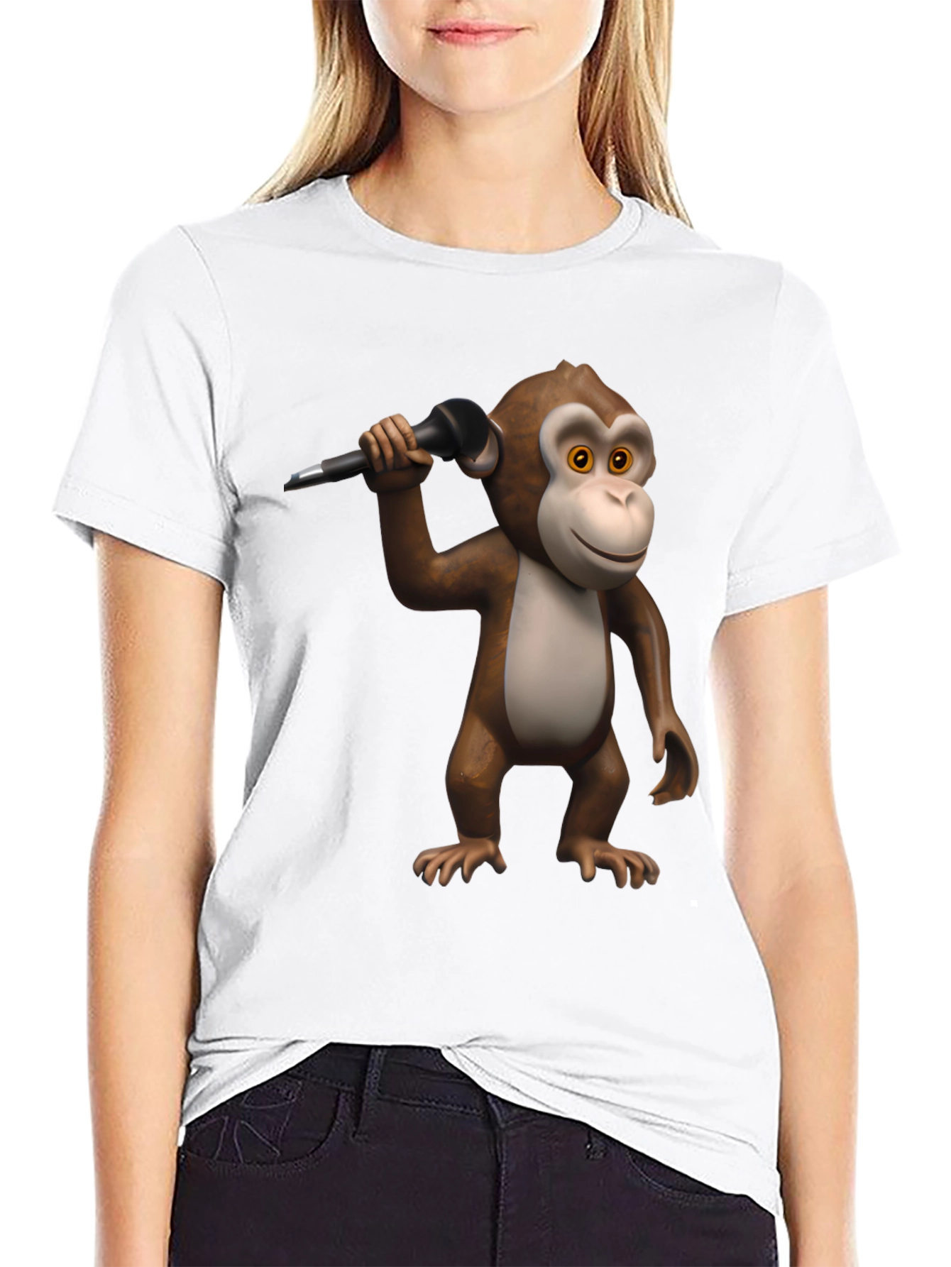 Monkeying Around: Fun Graphic Tee