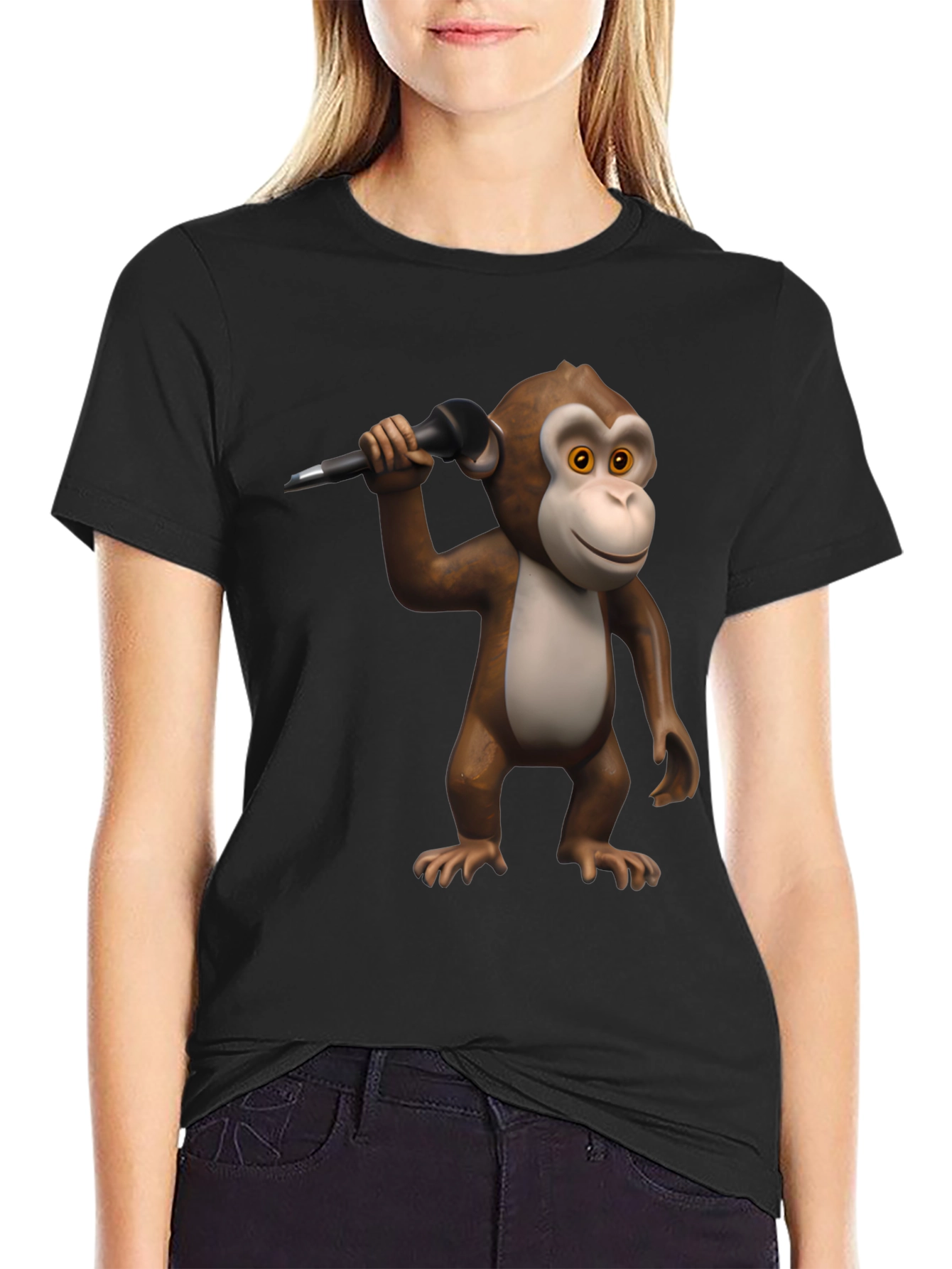 Monkeying Around: Fun Graphic Tee