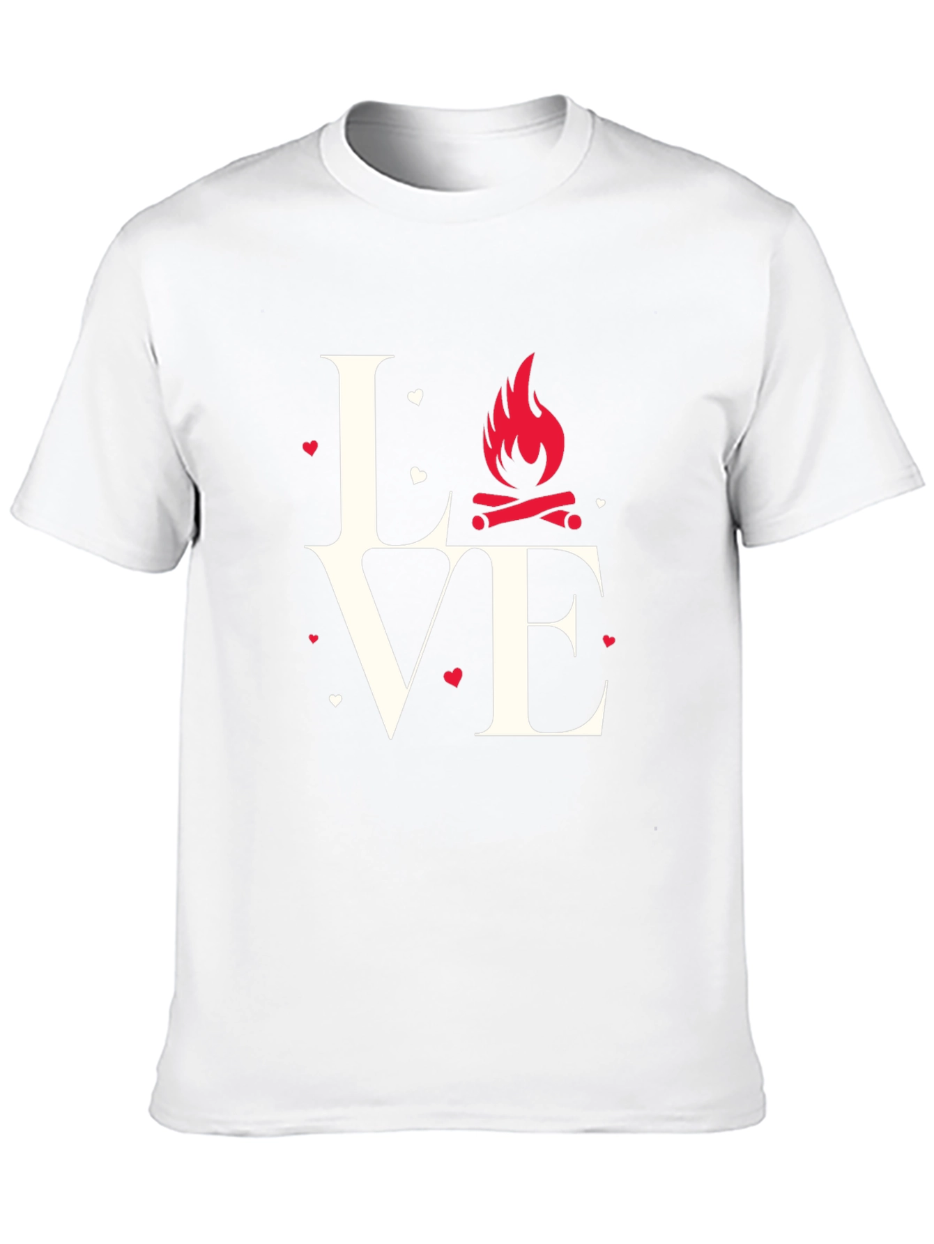 Love Camping Graphic T-Shirt - Black