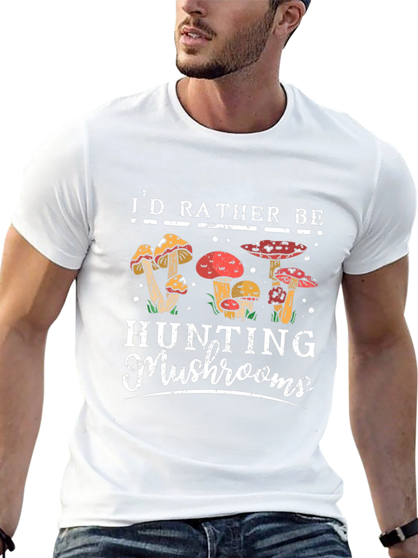 Mushroom Hunting T-Shirt - Nature Lover Gift