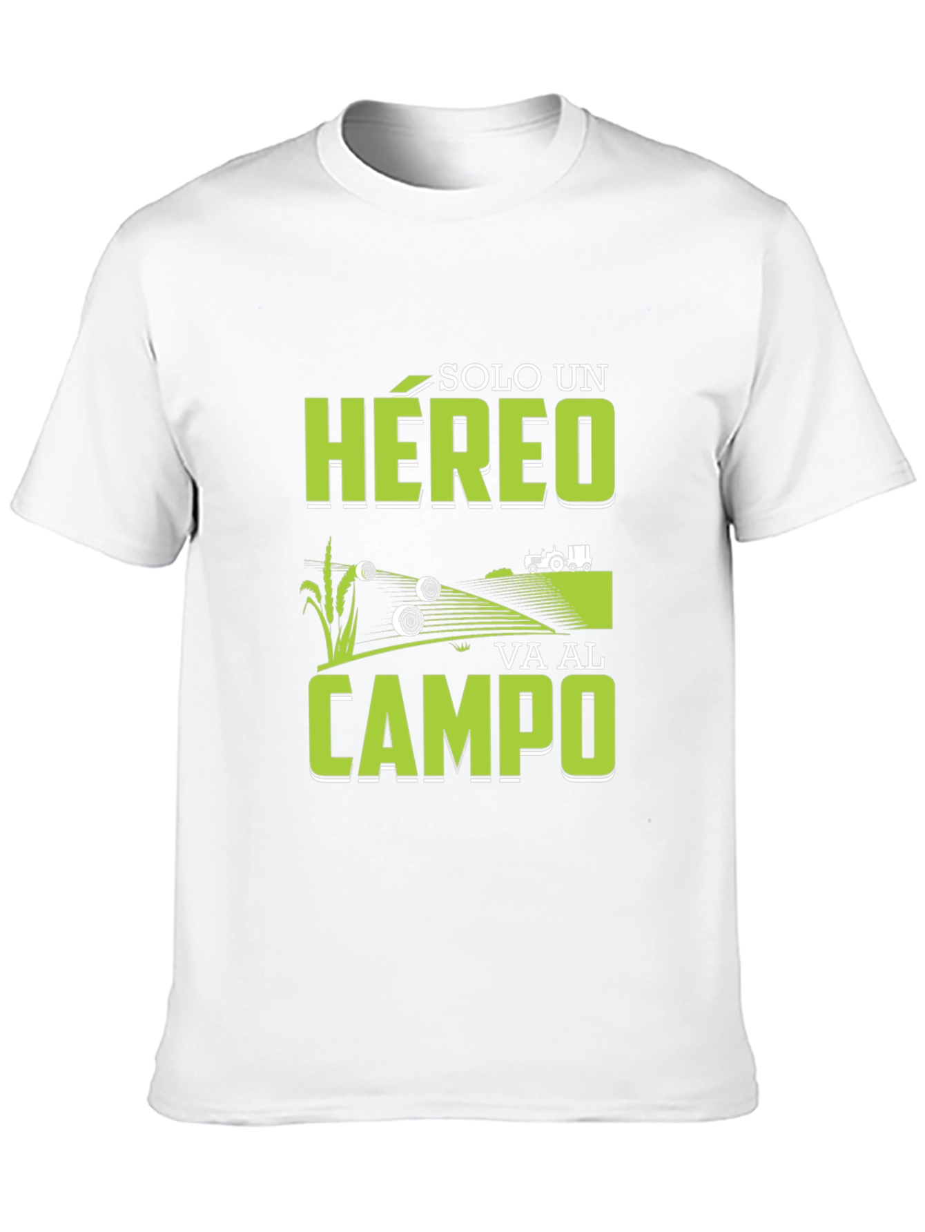 Farming Hero Graphic Tee - Black Cotton T-Shirt