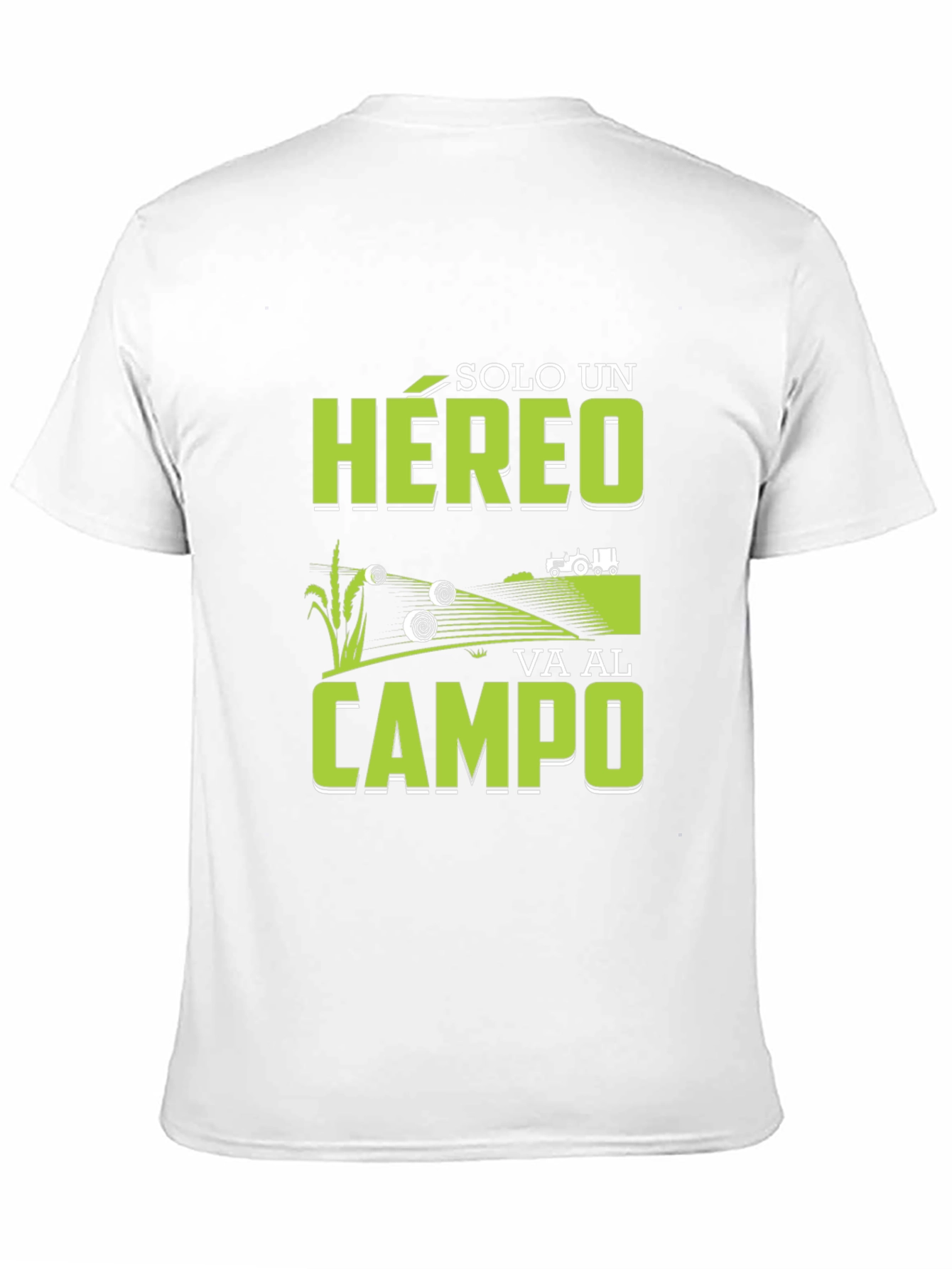Farming Hero Graphic Tee - Black Cotton T-Shirt