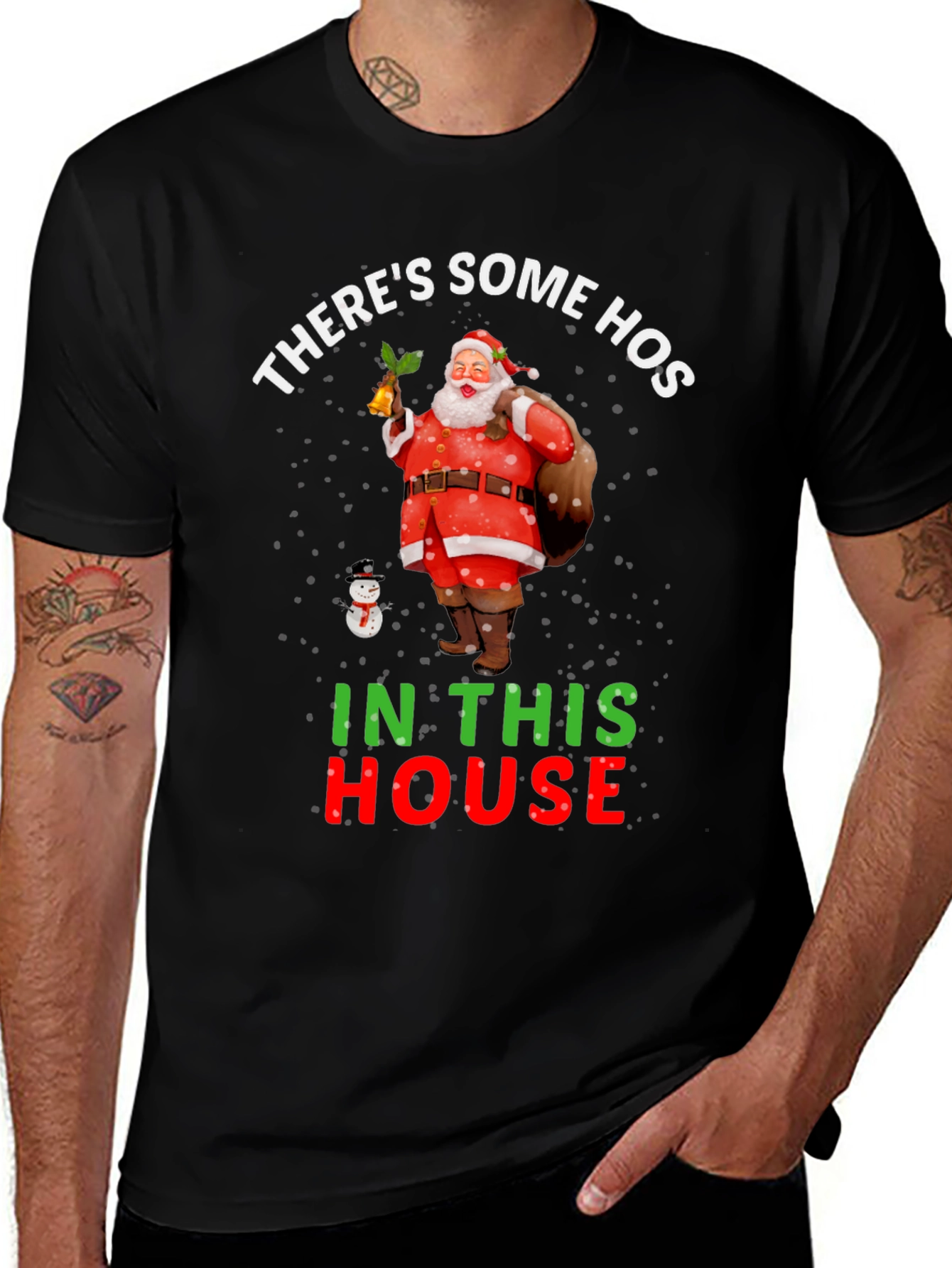 Funny Christmas Santa T-Shirt