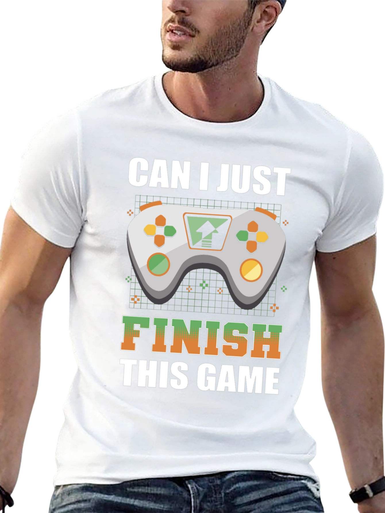 Gamer T-Shirt: Can I Just Finish This Game?