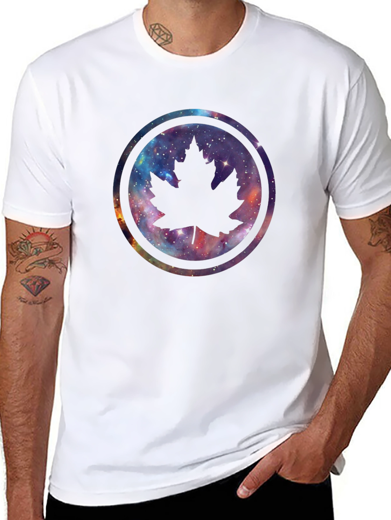 Galaxy Maple Leaf T-Shirt