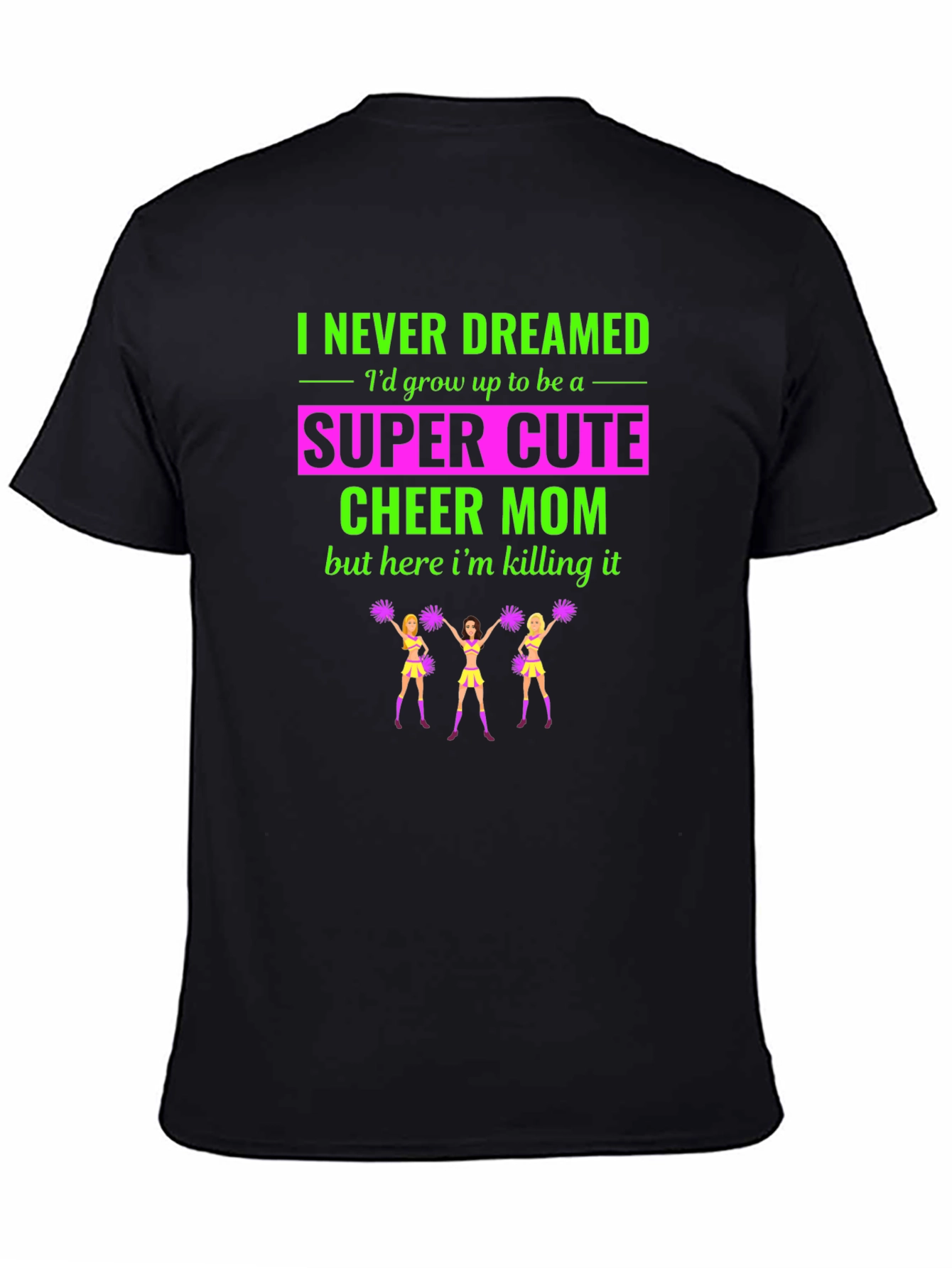 Super Cute Cheer Mom T-Shirt