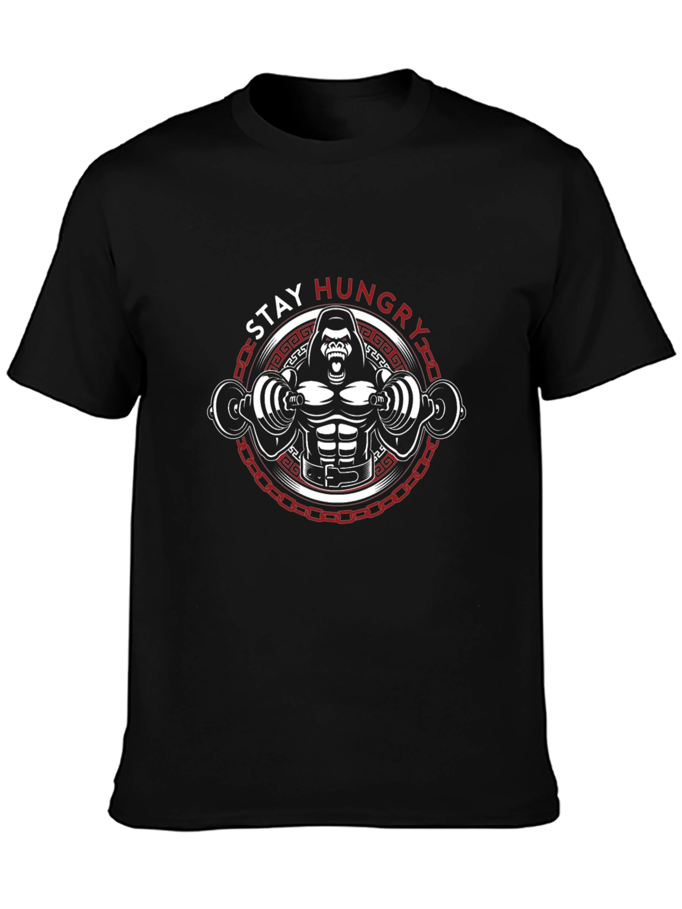 Stay Hungry Gorilla Gym T-Shirt