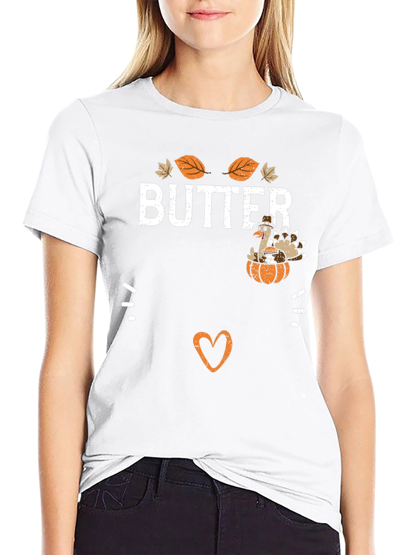 Butter Thanksgiving T-Shirt for Moms