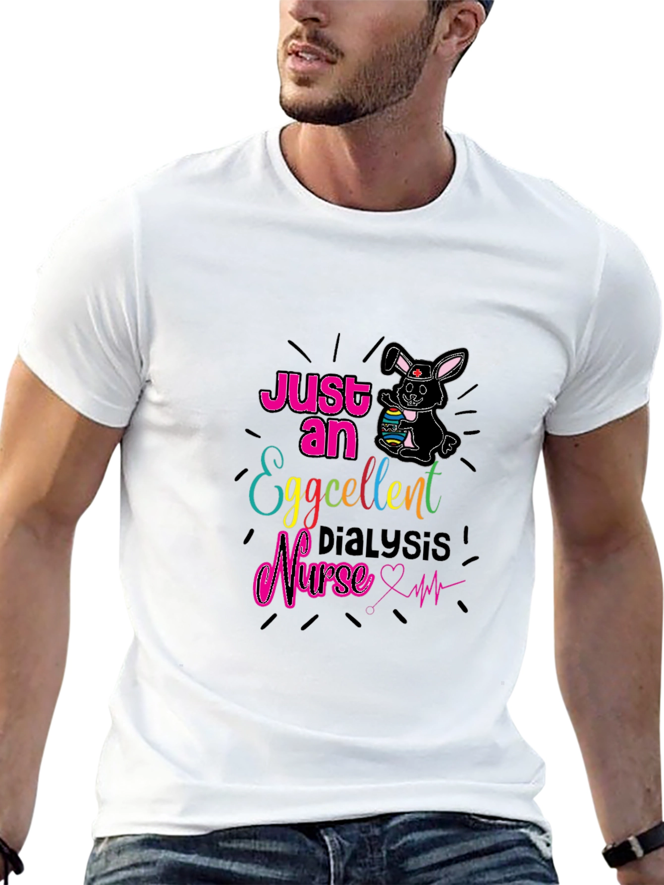 Eggcellent Dialysis Nurse Easter T-Shirt