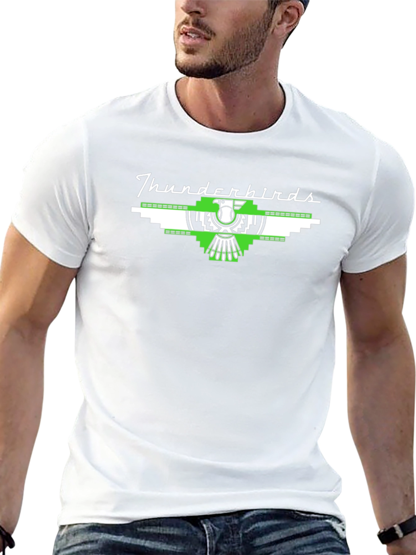 Thunderbirds Graphic Tee - Classic Black T-Shirt