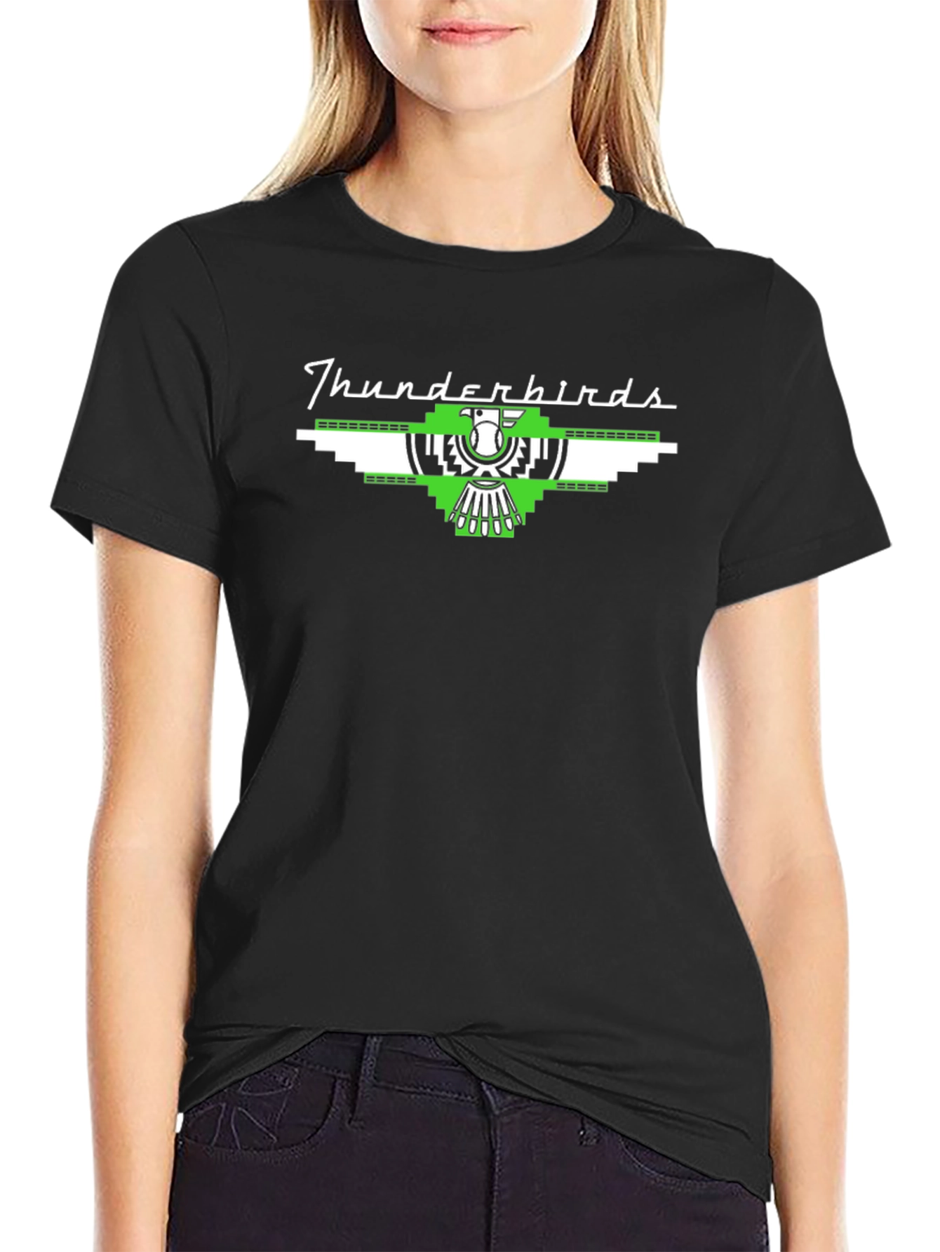 Thunderbirds Graphic Tee - Classic Black T-Shirt