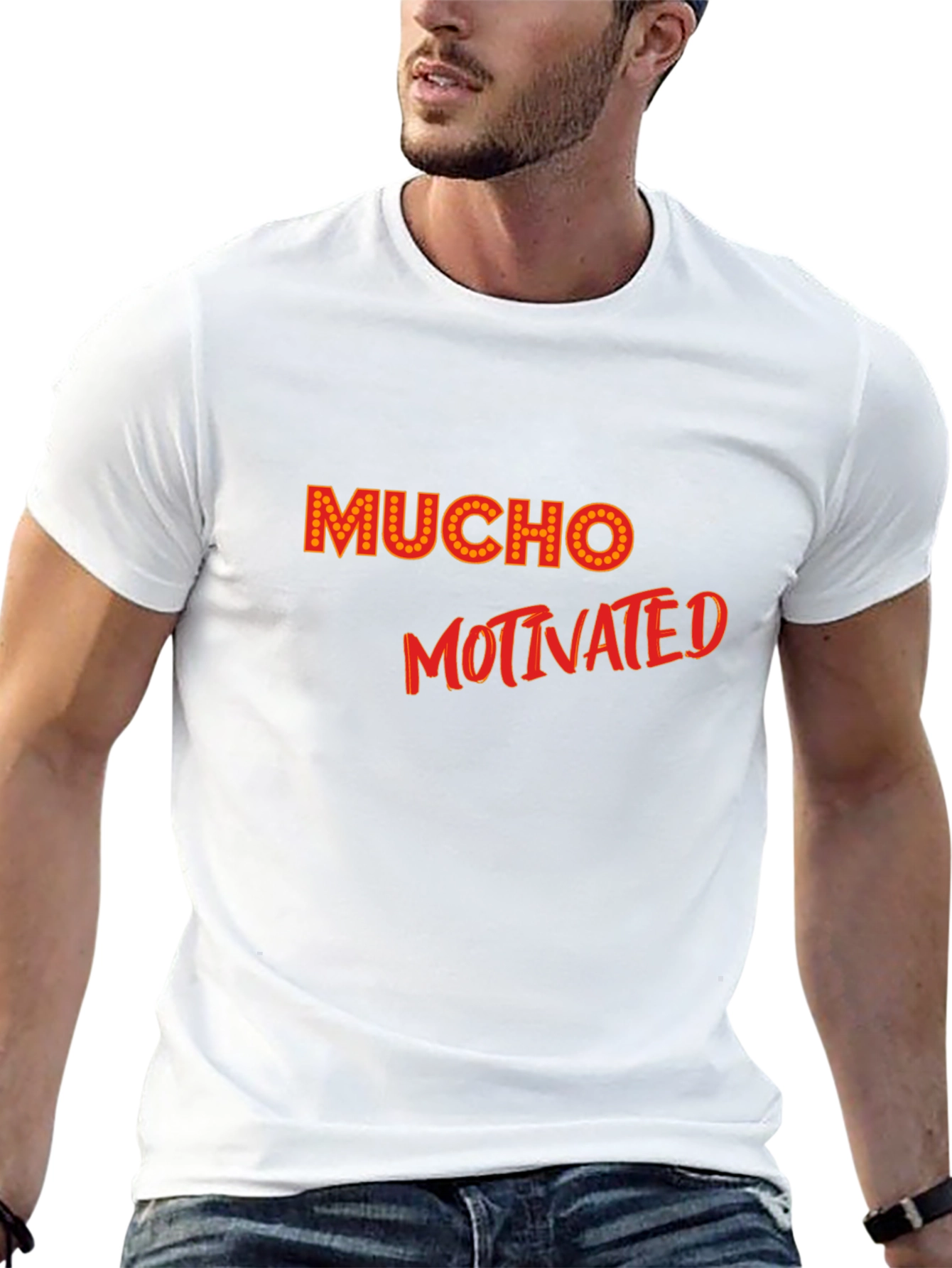 Mucho Motivated Black T-Shirt