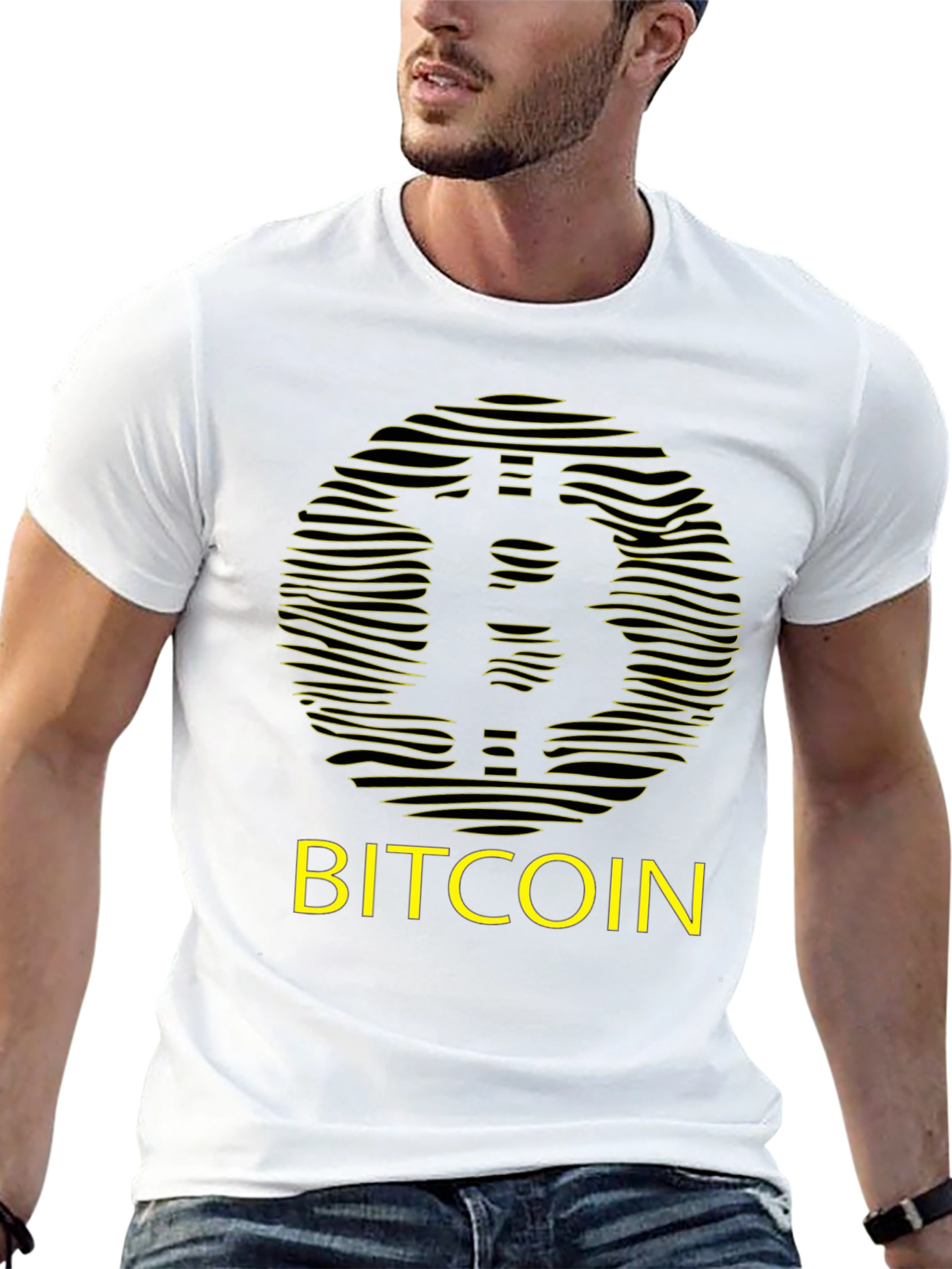 Bitcoin Graphic Tee - Crypto Currency Fan T-Shirt