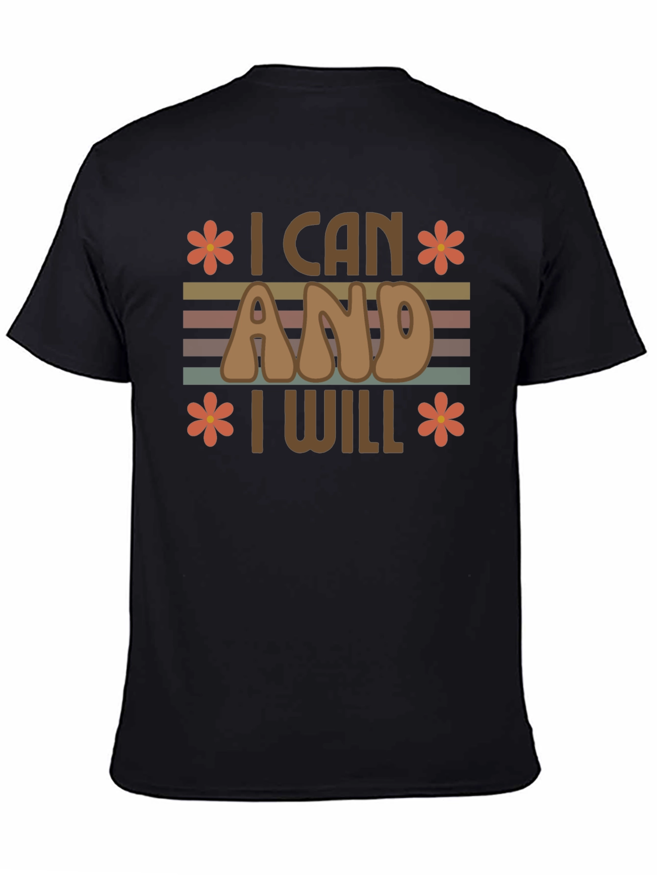 I Can And I Will Retro Graphic Tee