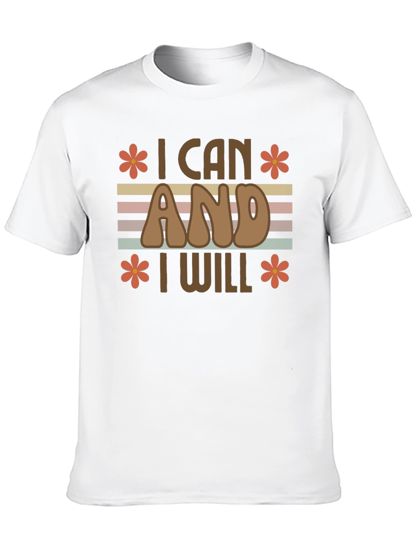 I Can And I Will Retro Graphic Tee