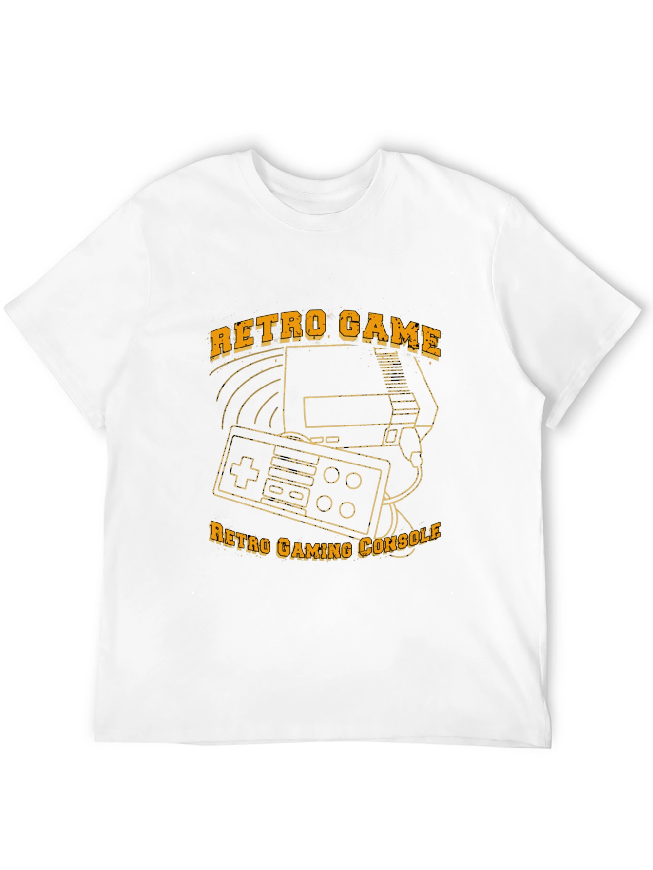 Retro Game Console T-Shirt - Black