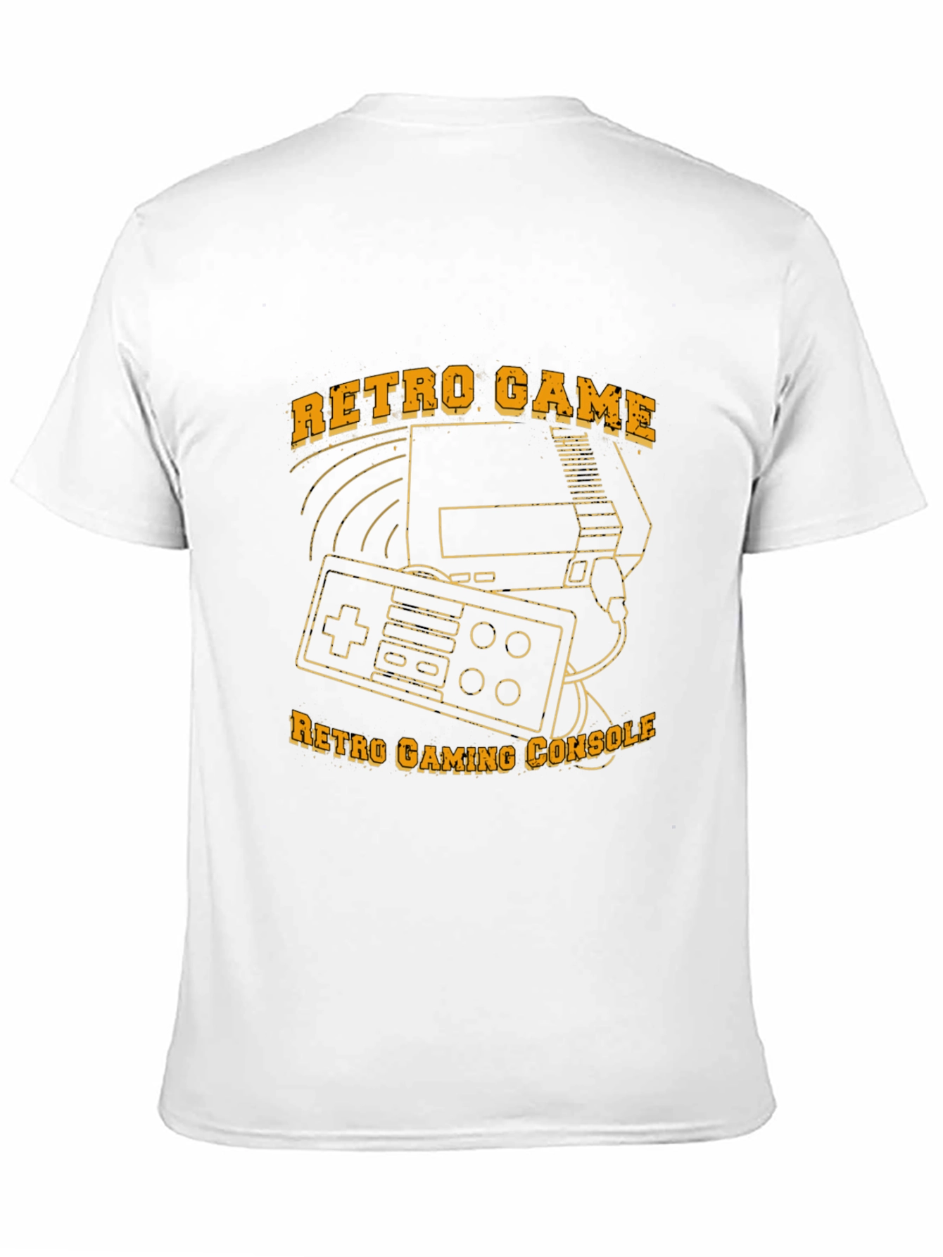 Retro Game Console T-Shirt - Black
