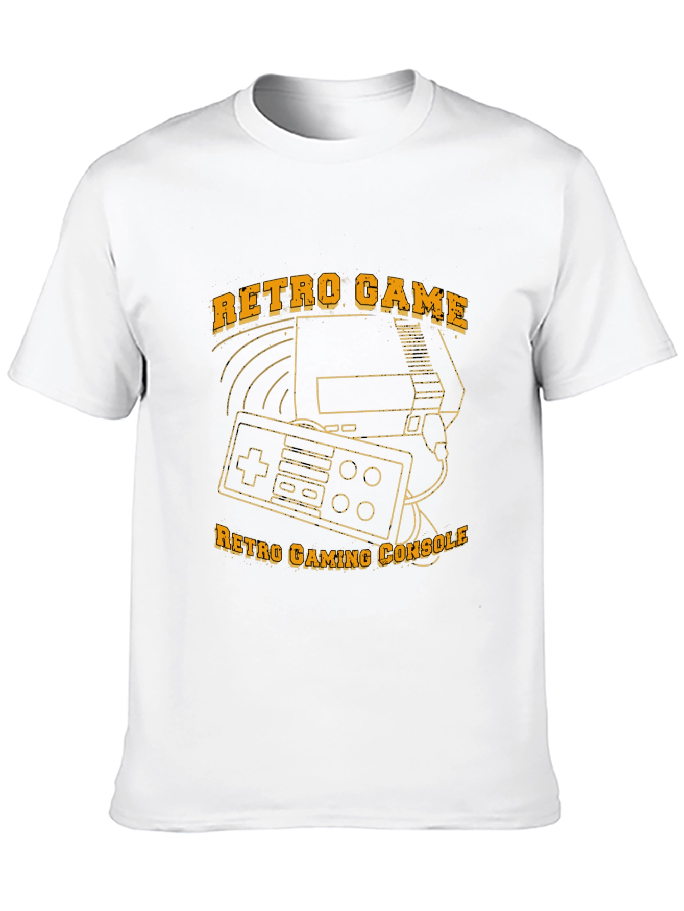 Retro Game Console T-Shirt - Black