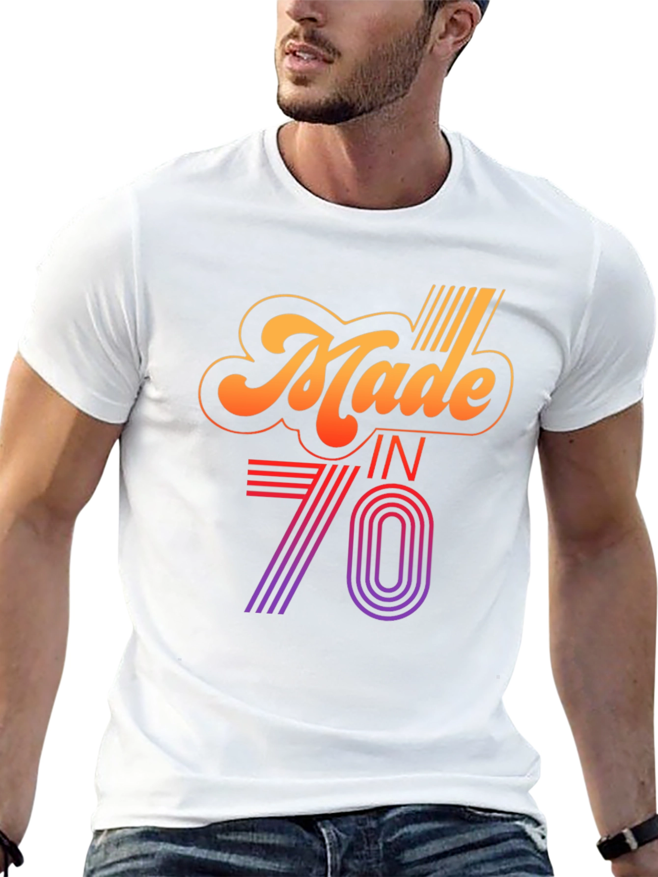 Retro Made in 70s Graphic T-Shirt