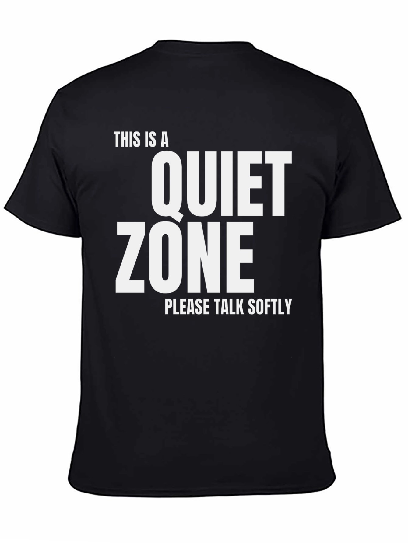 Quiet Zone Graphic Tee - Softly Spoken T-Shirt