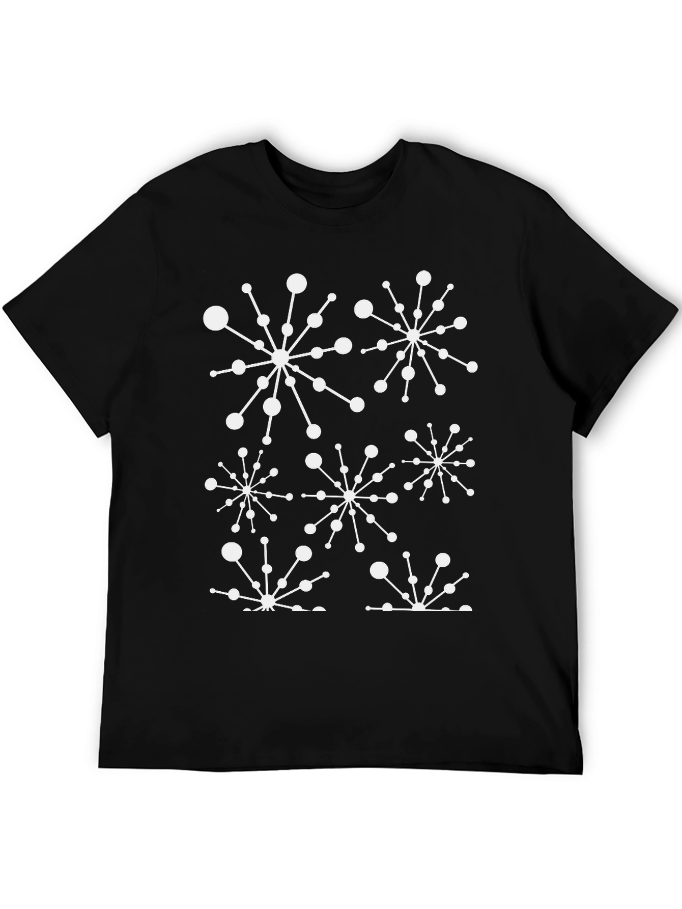 Retro Atomic Starburst T-Shirt - Mid Century Modern