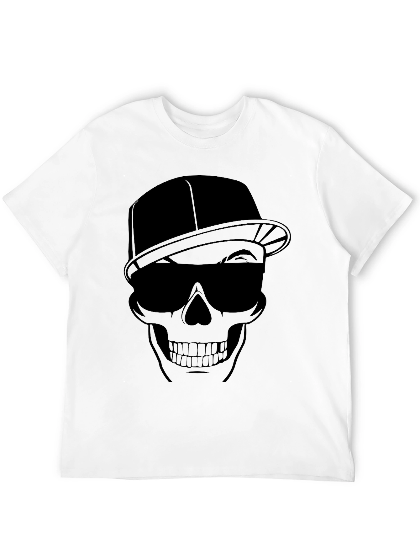 Skull Graphic Tee - Cool Edgy Style