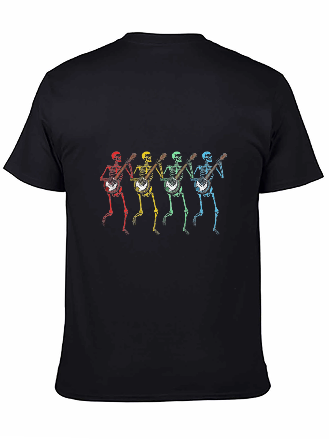 Skeleton Banjo Player T-Shirt