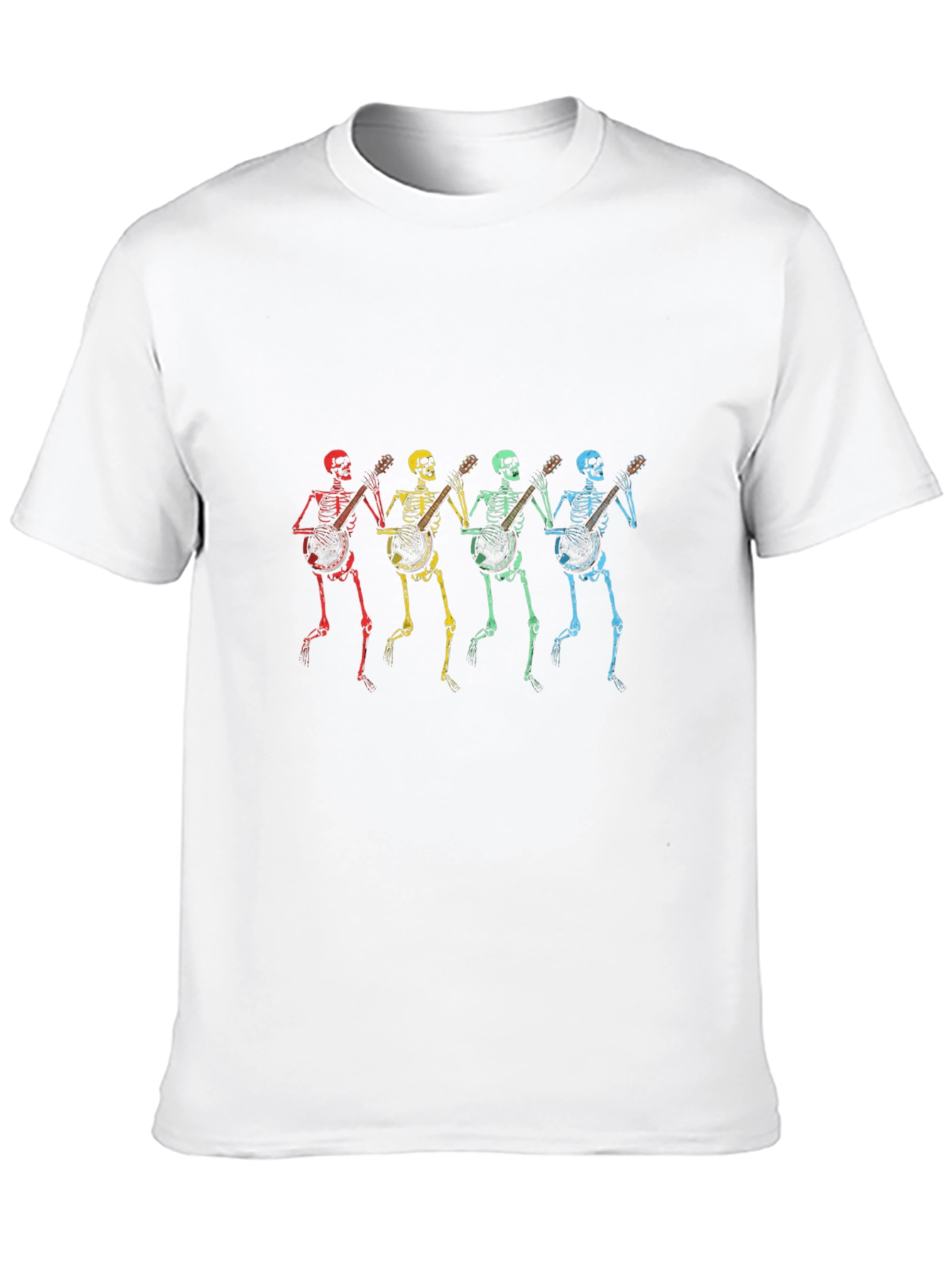 Skeleton Banjo Player T-Shirt