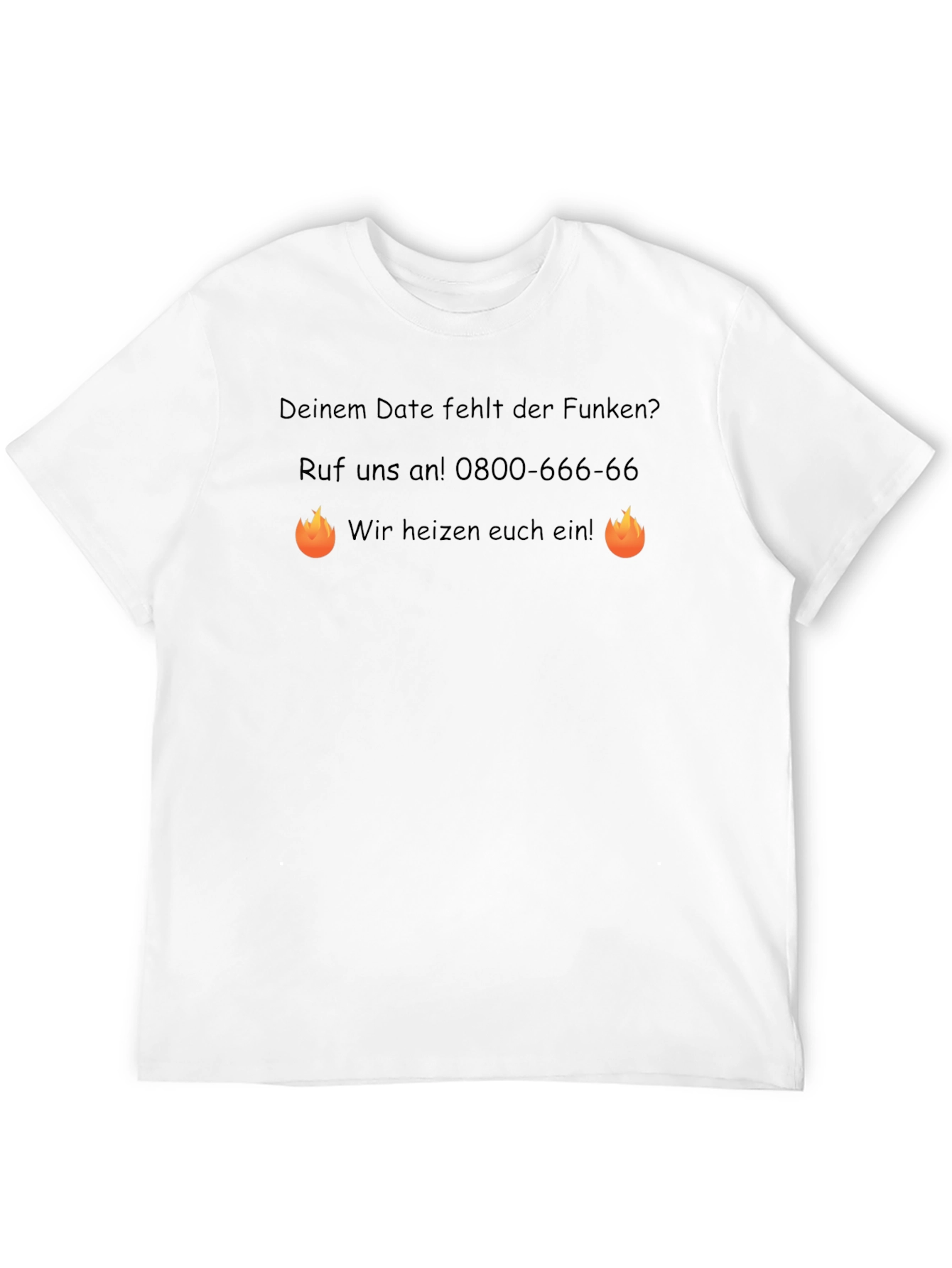 Funny German T-Shirt: Ignite Your Date!