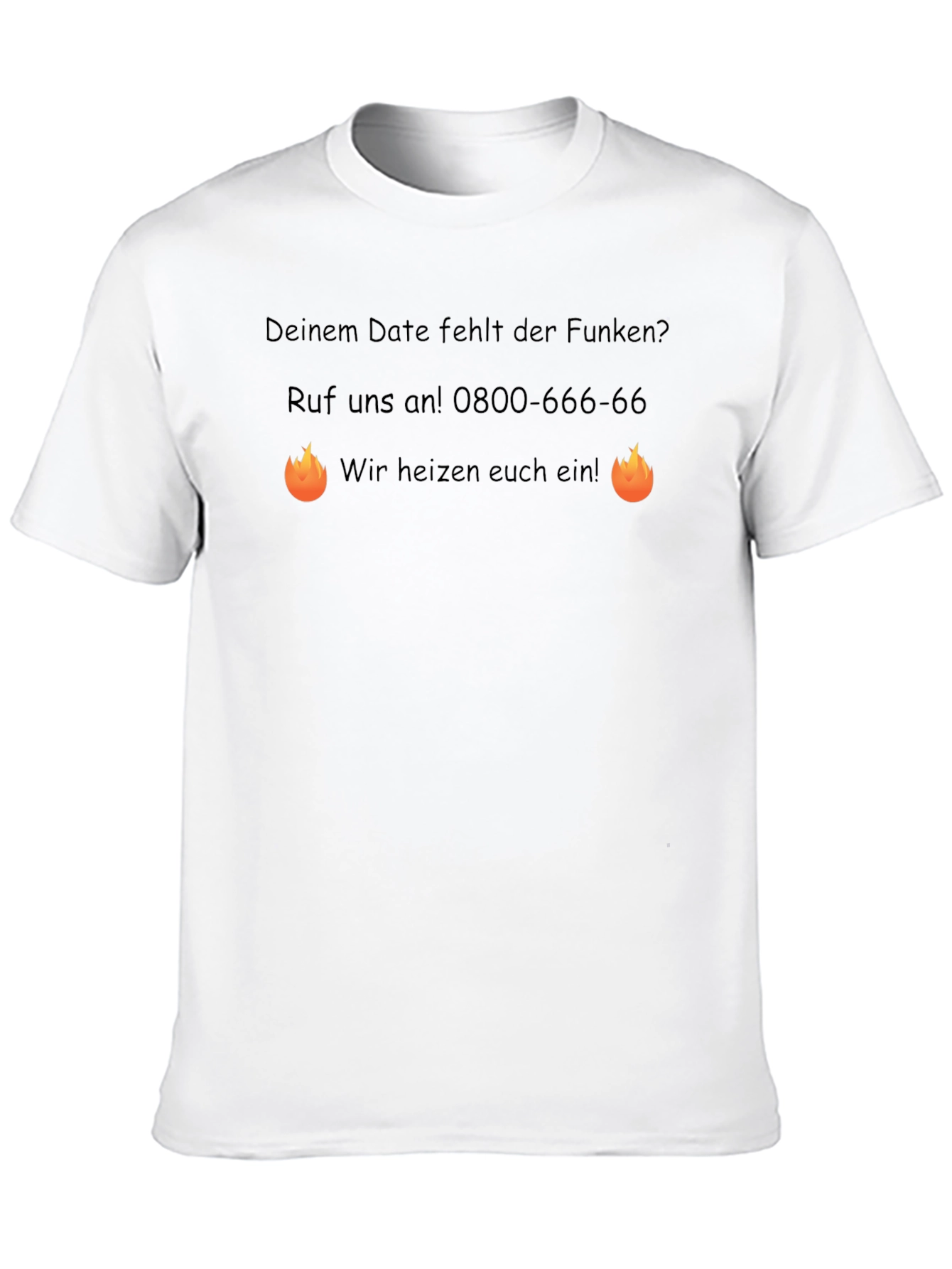 Funny German T-Shirt: Ignite Your Date!