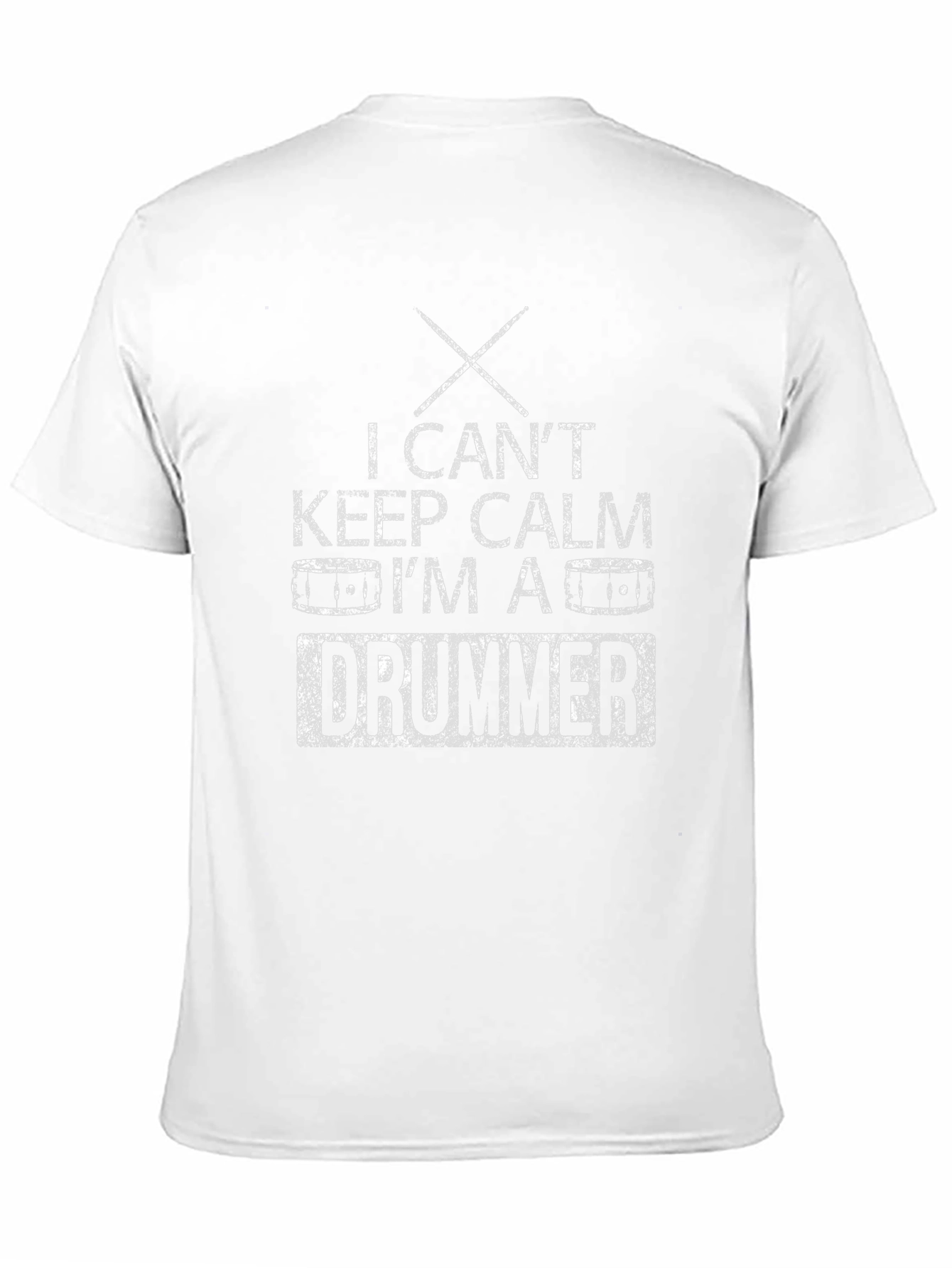 I Cant Keep Calm Im a Drummer Graphic Tee