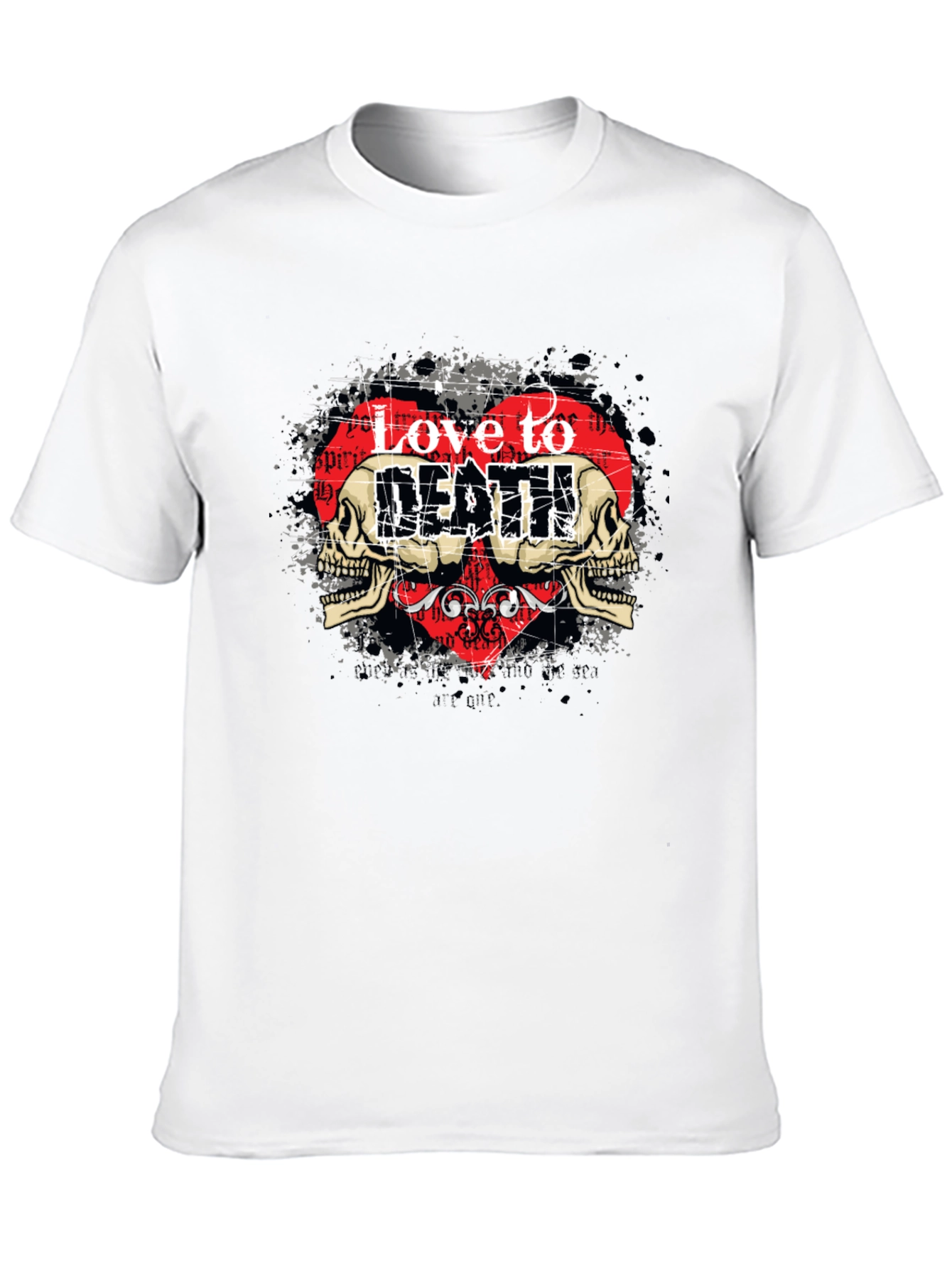 Love To Death Graphic T-Shirt