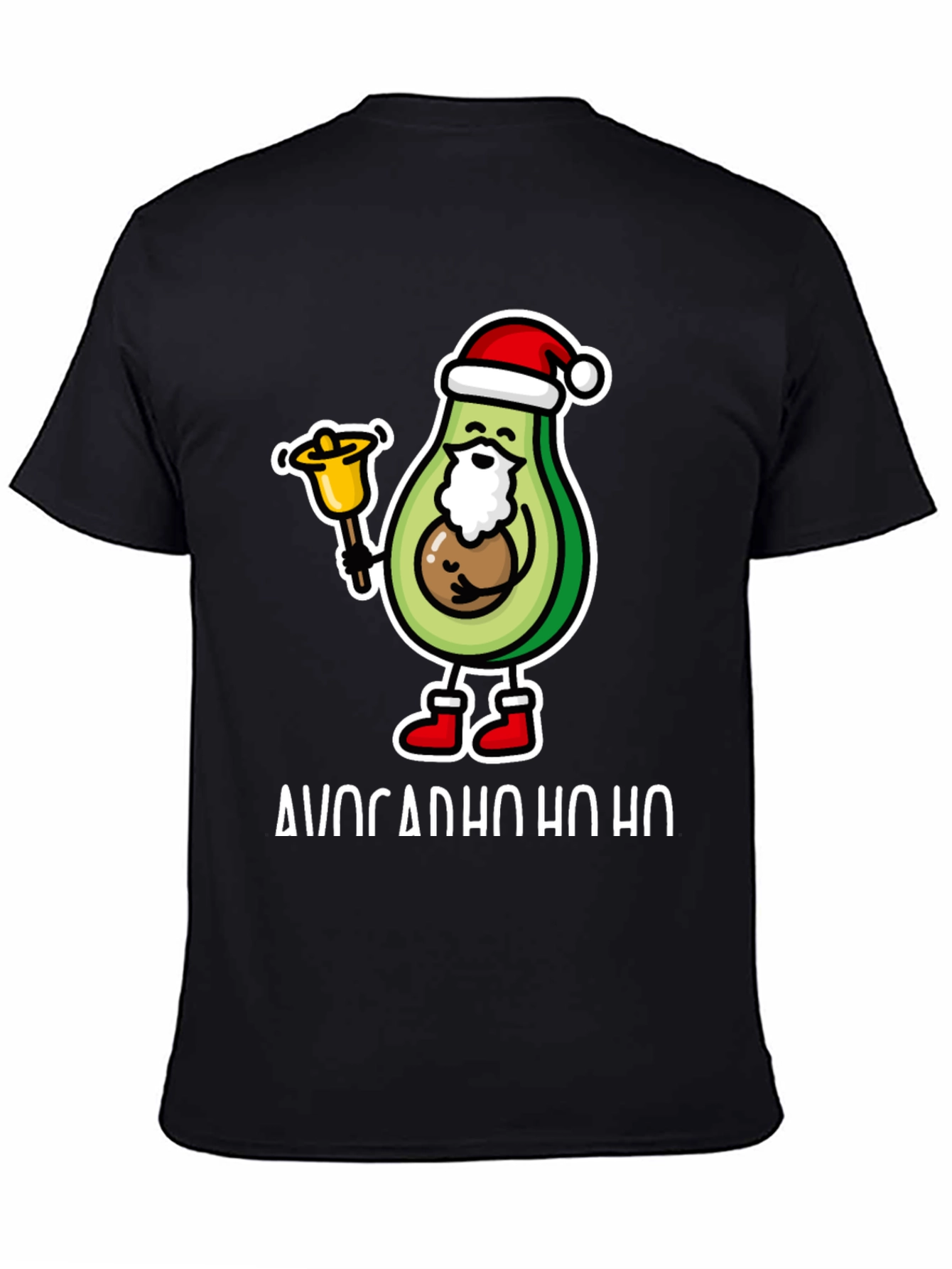 Avocado Ho Ho Ho Christmas T-Shirt